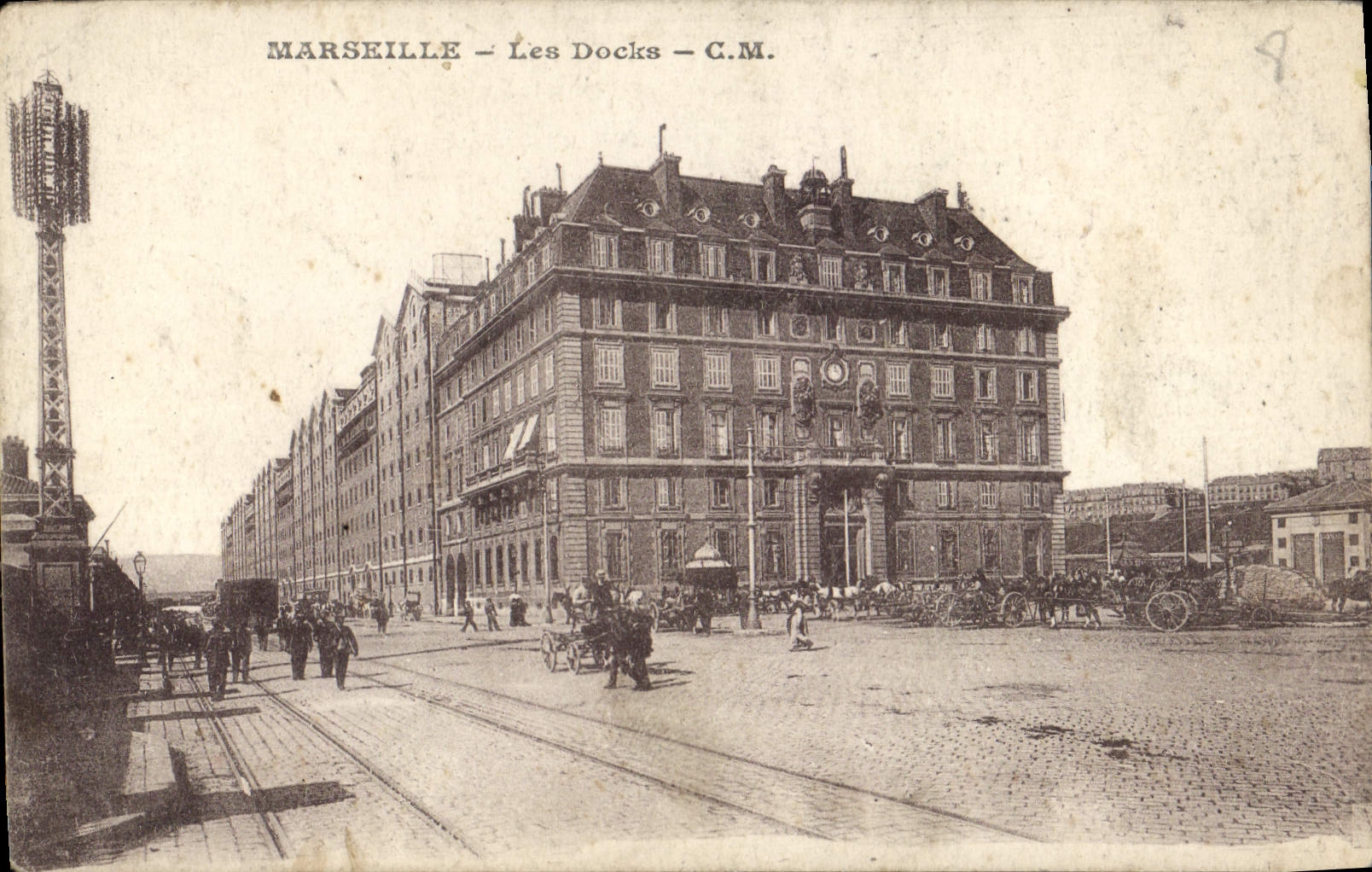 CPA Marseille Les Docks 