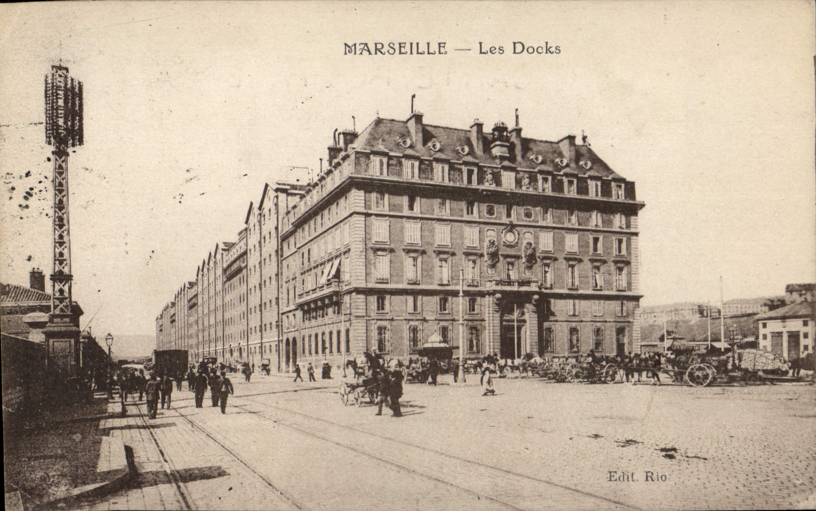 CPA Marseille Les Docks 