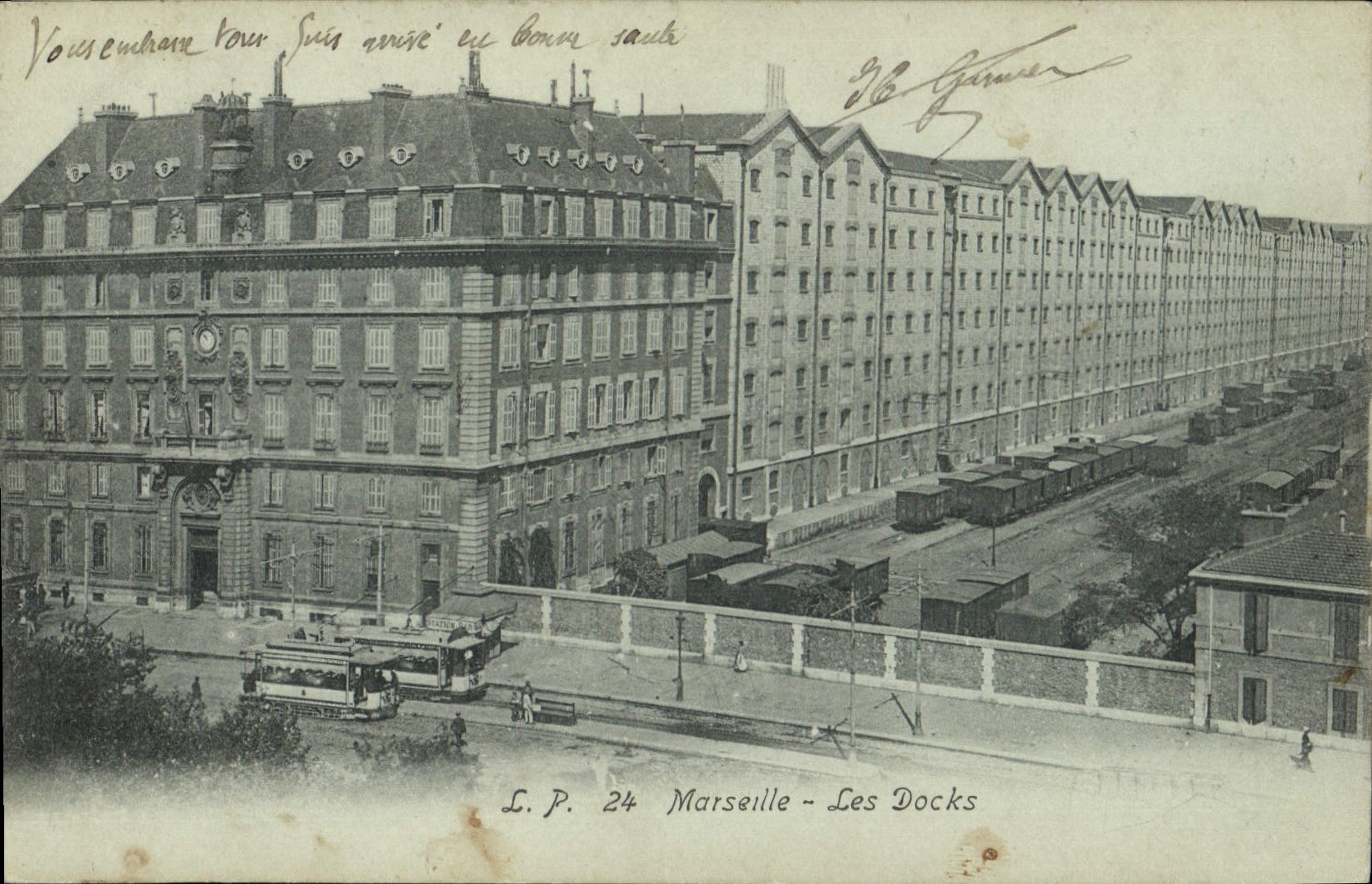 CPA Marseille Les Docks 