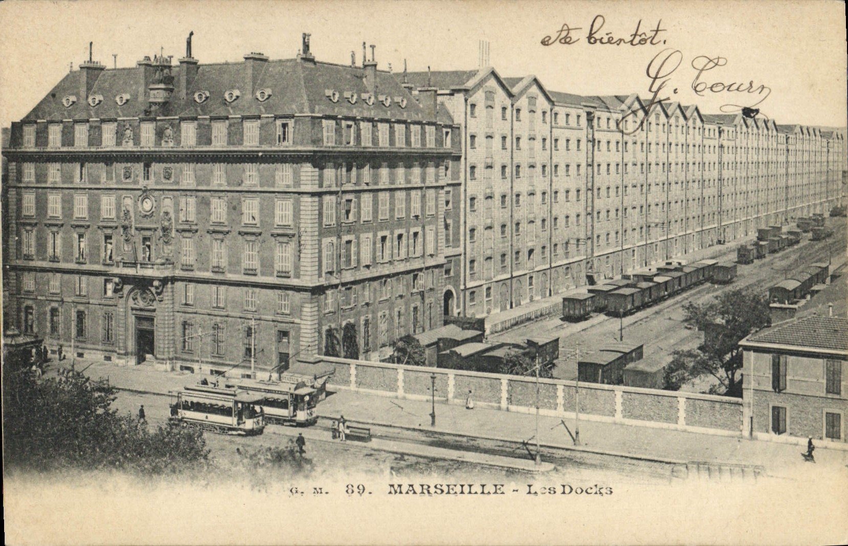 CPA Marseille Les Docks 