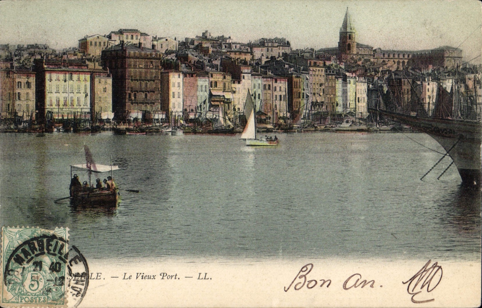 CPA Marseille Le Vieux Port 