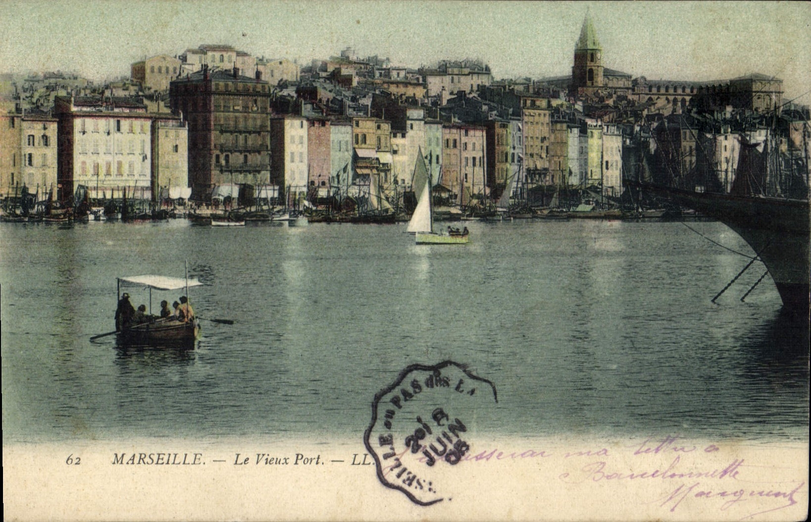CPA Marseille Le Vieux Port 