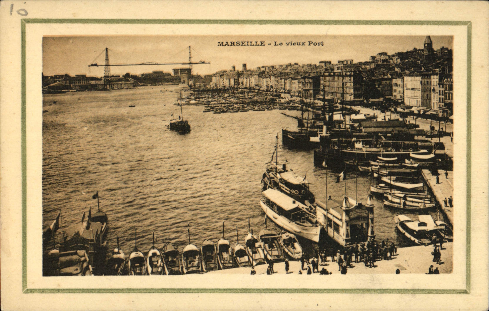 CPA Marseille Le Vieux Port 
