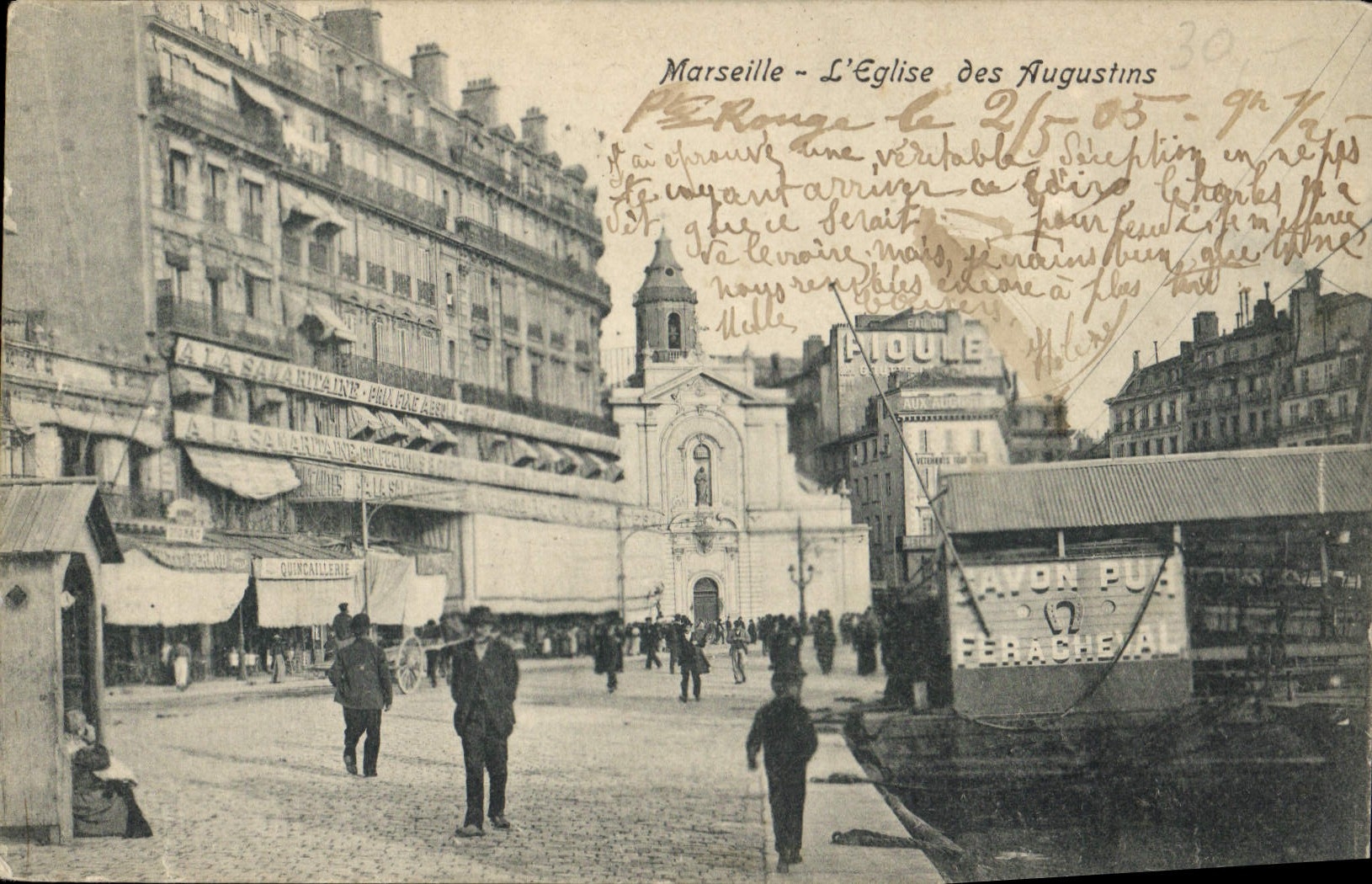 CPA Marseille l'Eglise des Augustins 