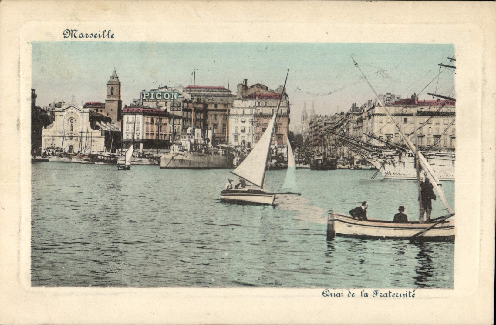 CPA Marseille Quai de la Fraternite