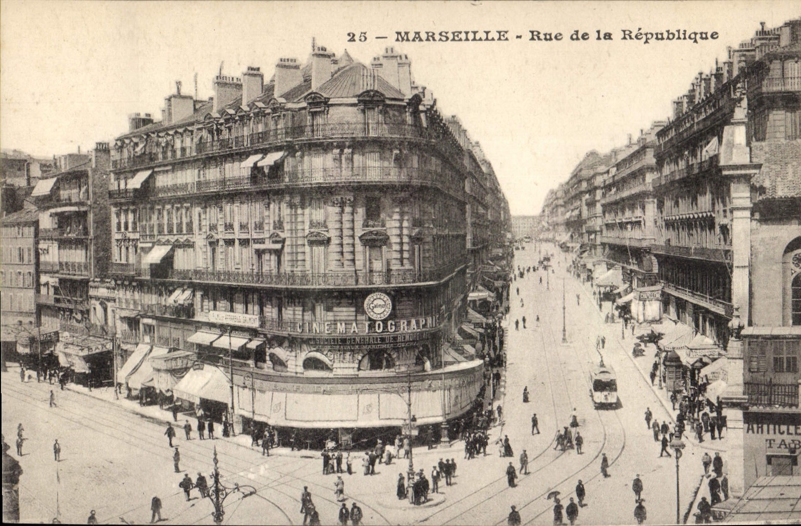 CPA Marseille Rue de la Republique 