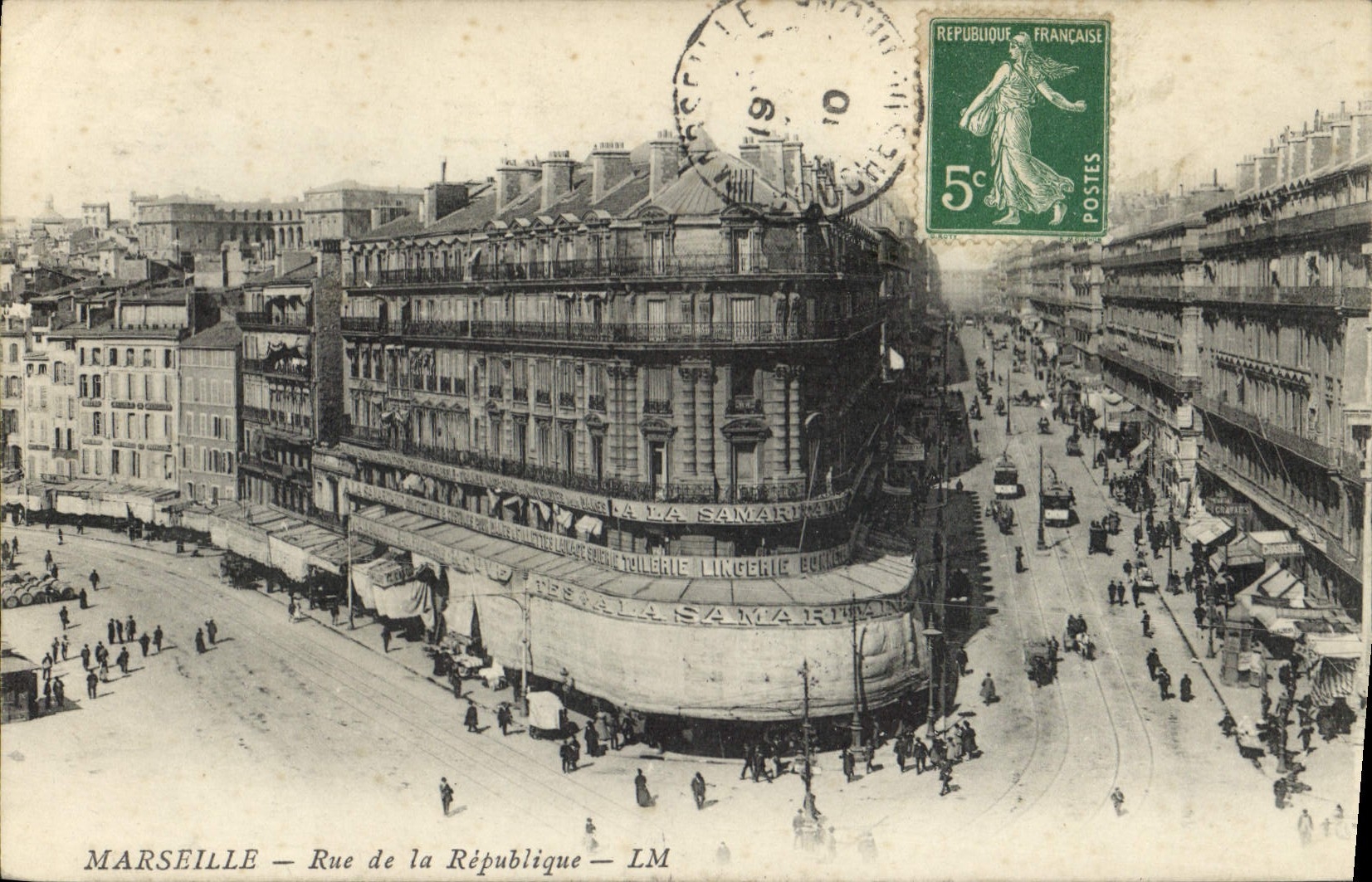CPA Marseille Rue de la Republique 