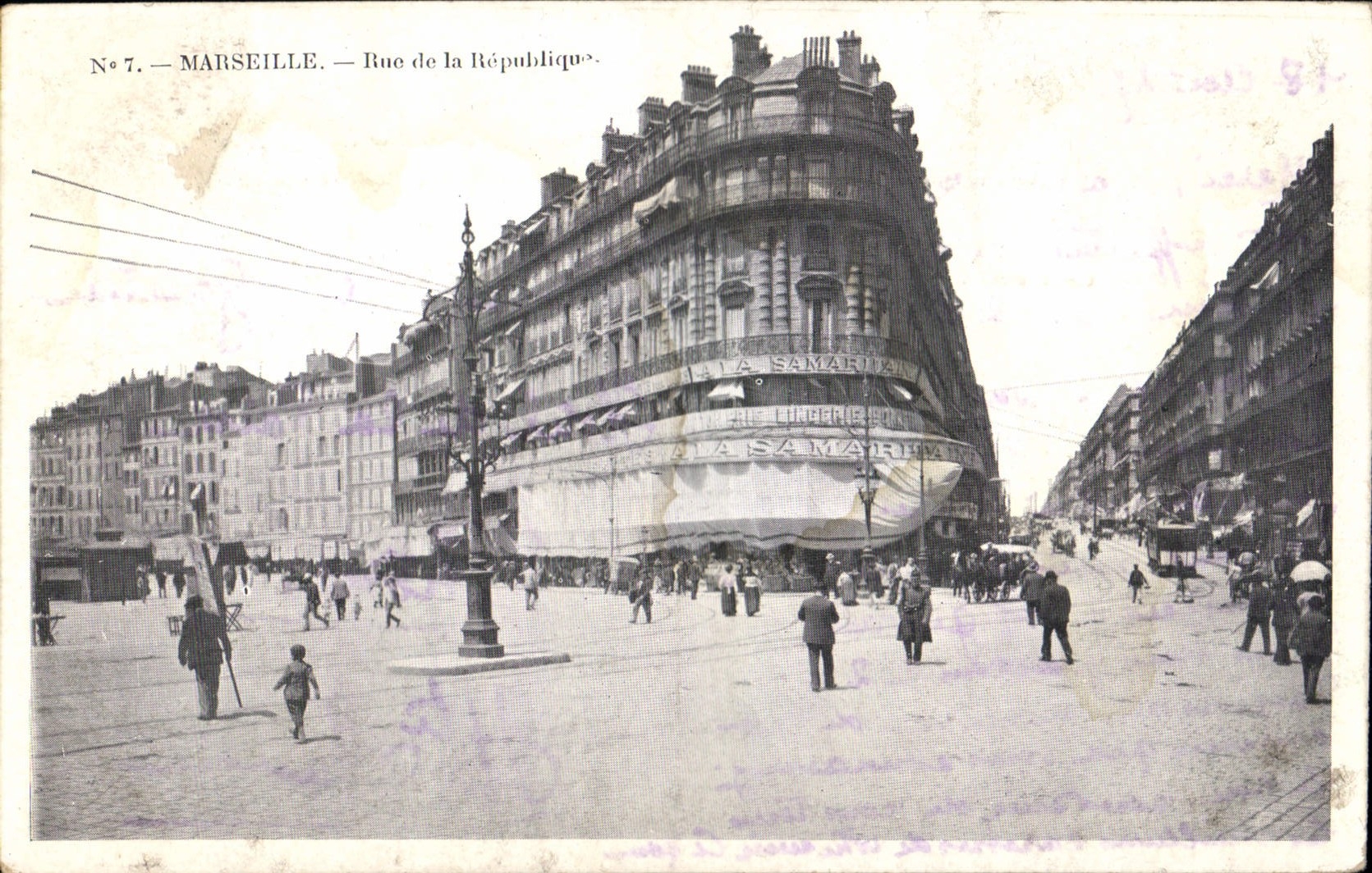 CPA Marseille Rue de la Republique 