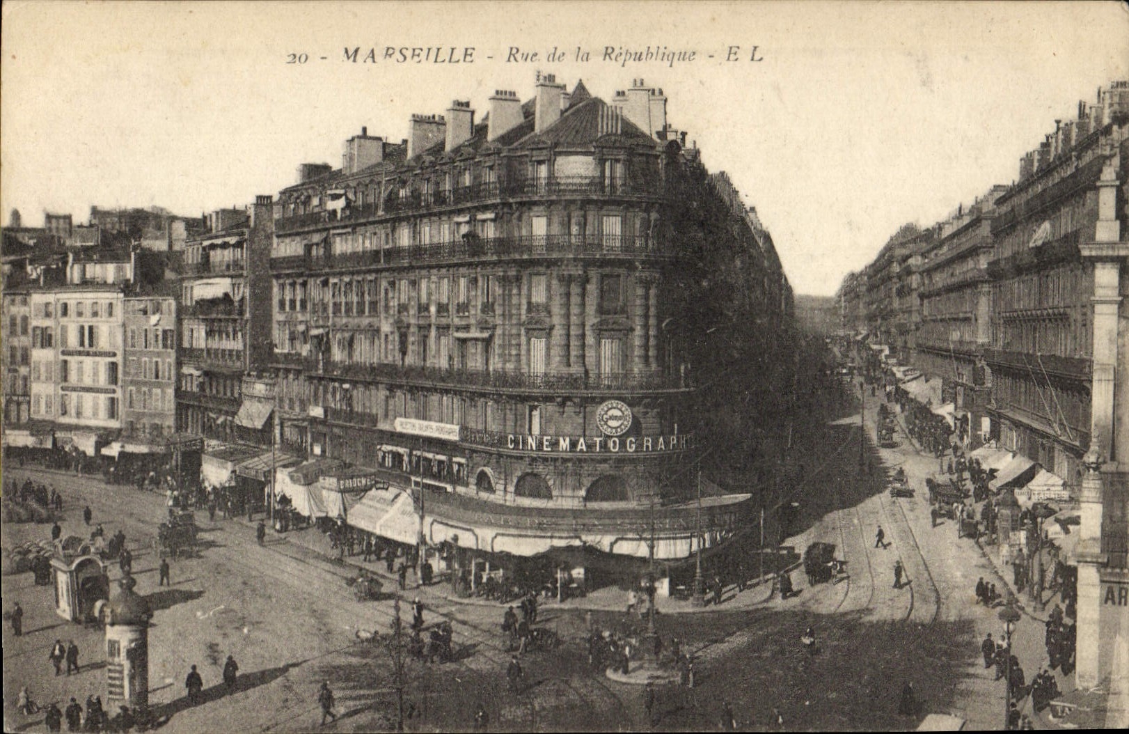 CPA Marseille Rue de la Republique 