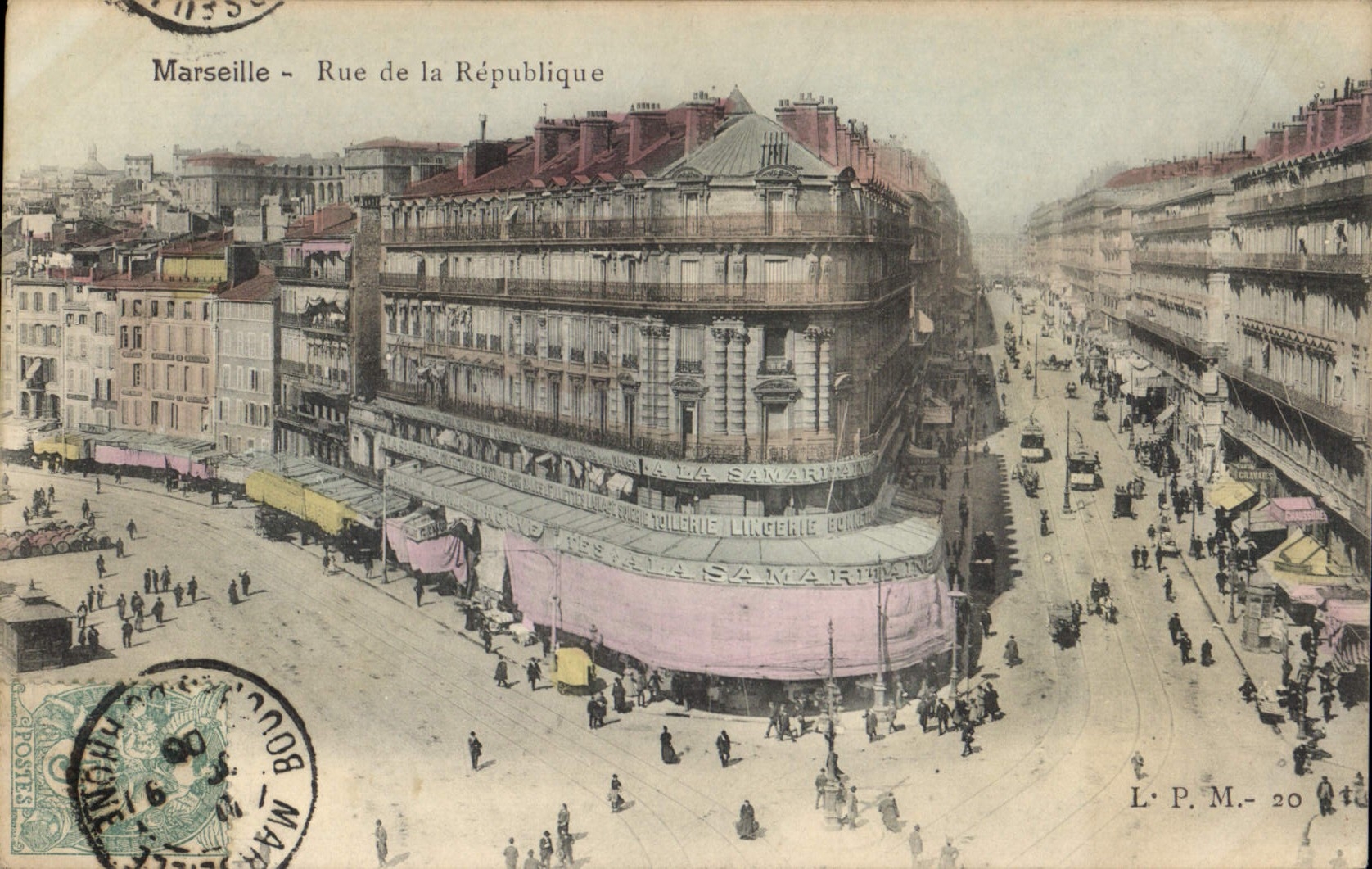 CPA Marseille Rue de la Republique 