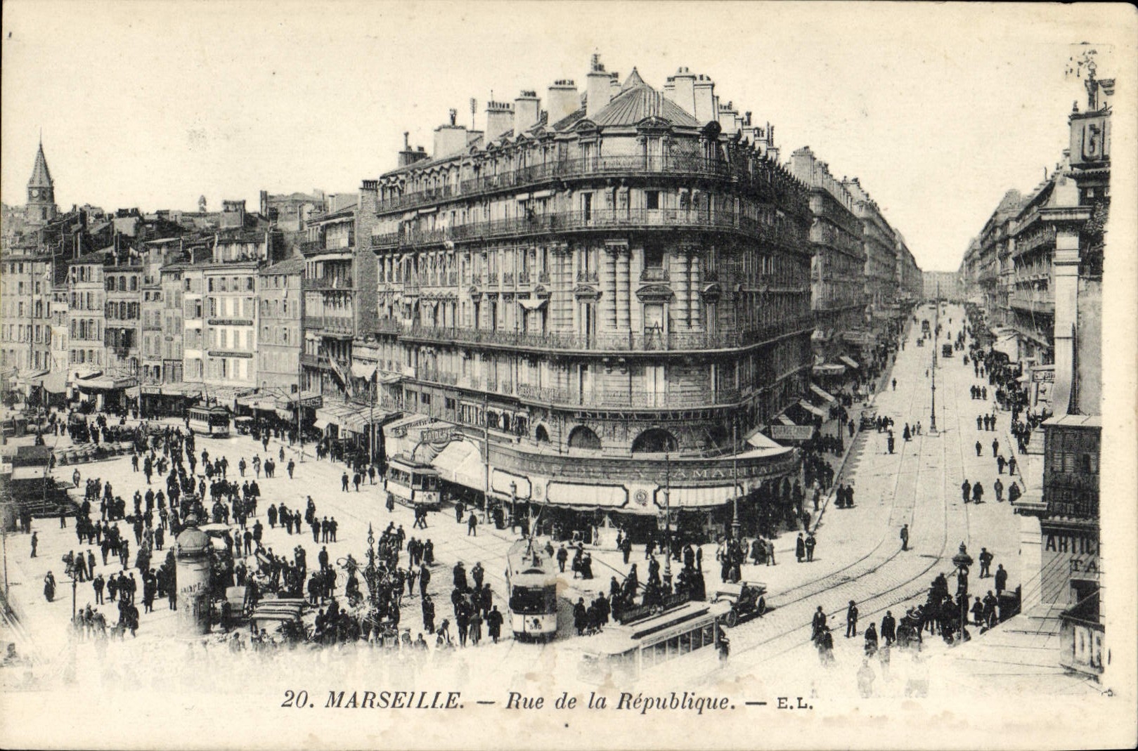 CPA Marseille Rue de la Republique 