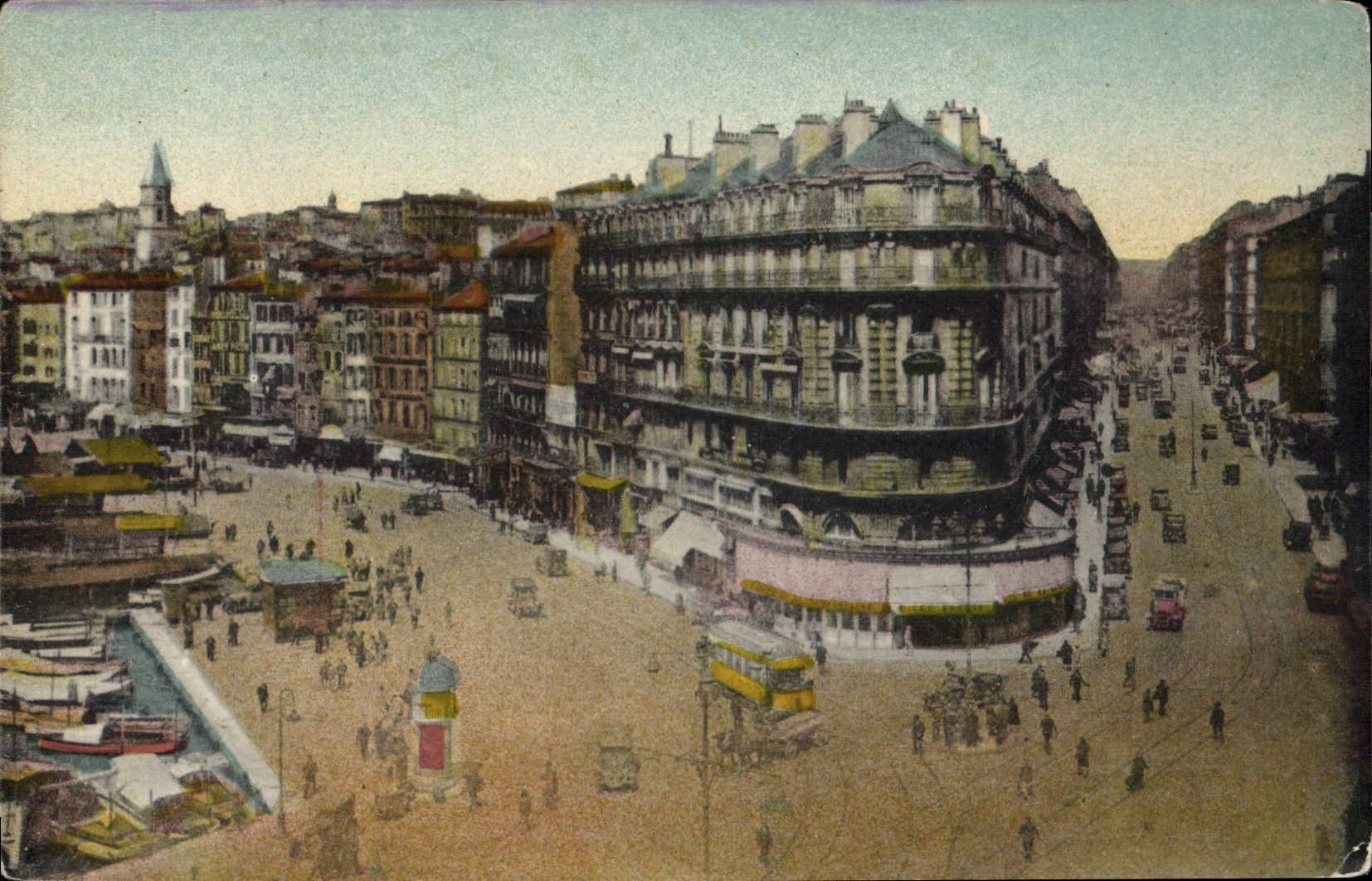 CPA Marseille La Rue de la Republique 