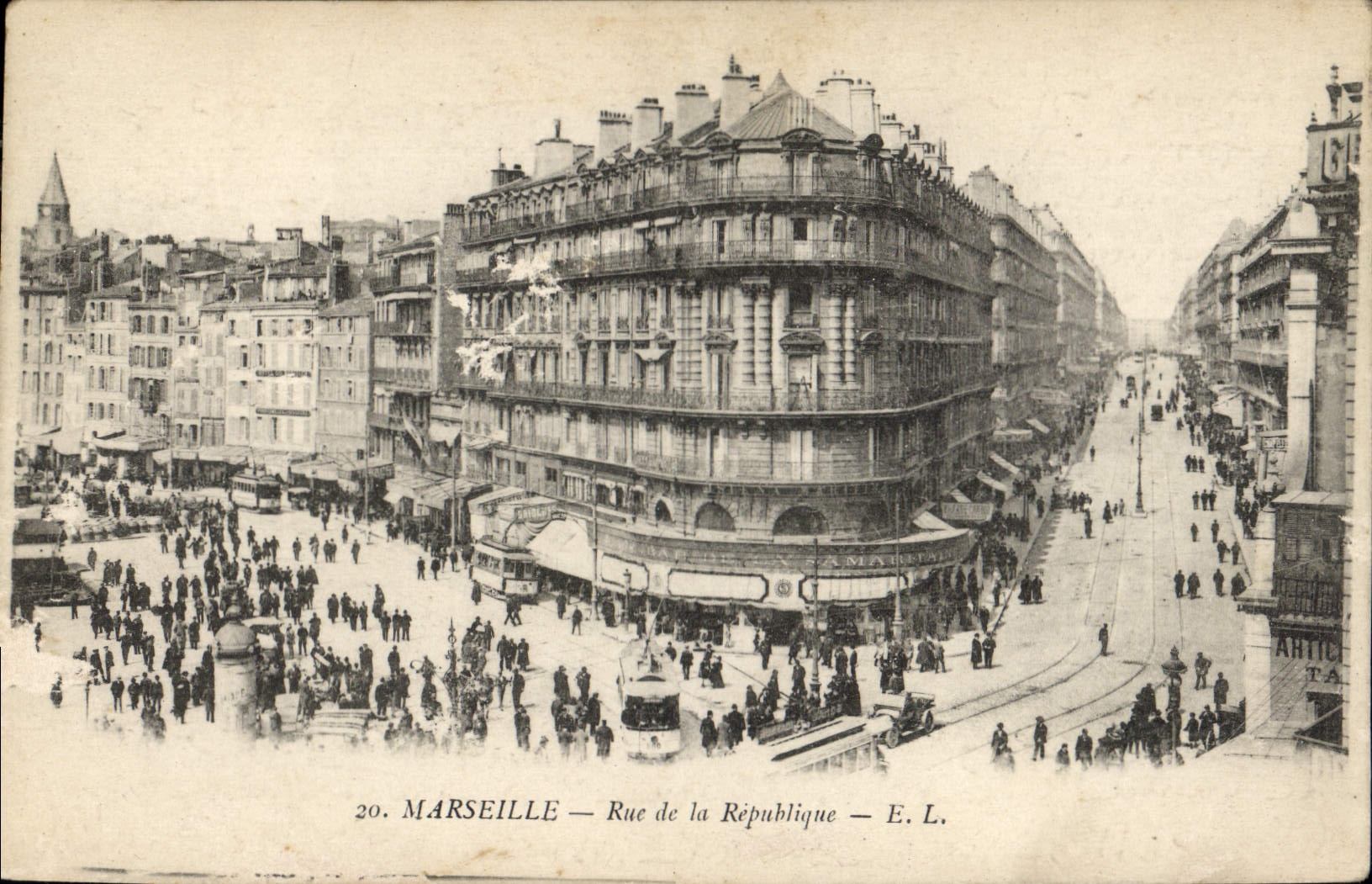 CPA Marseille Rue de la Republique 