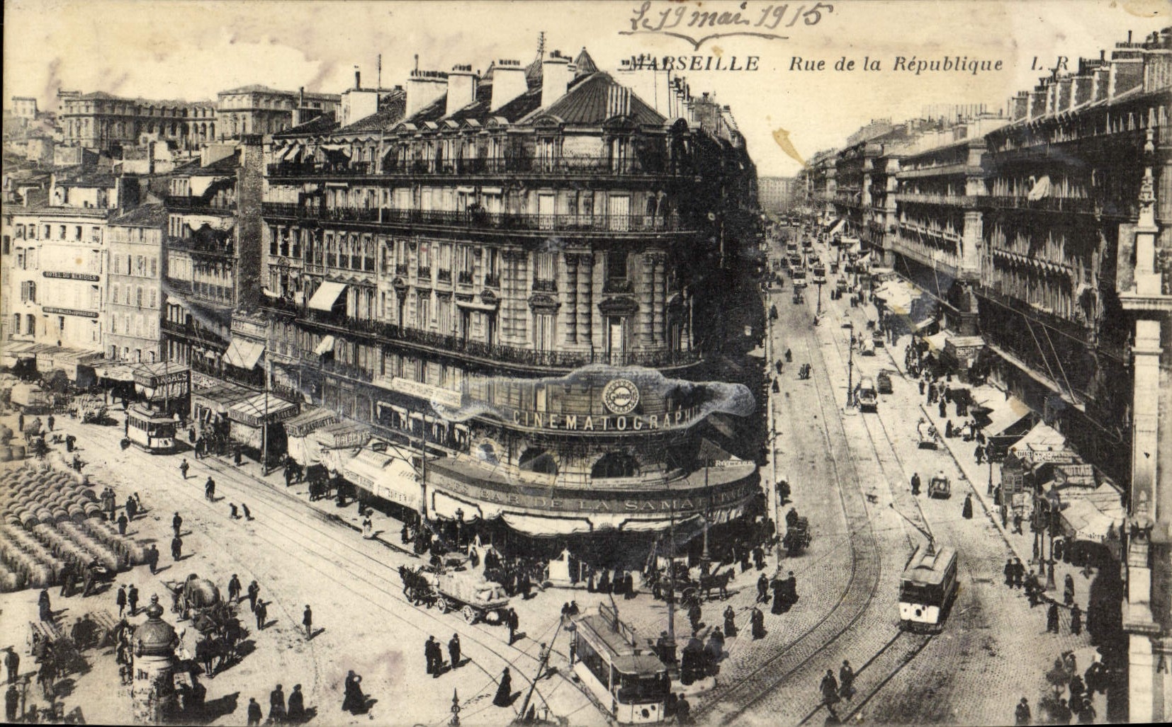 CPA Marseille Rue de la Republique 