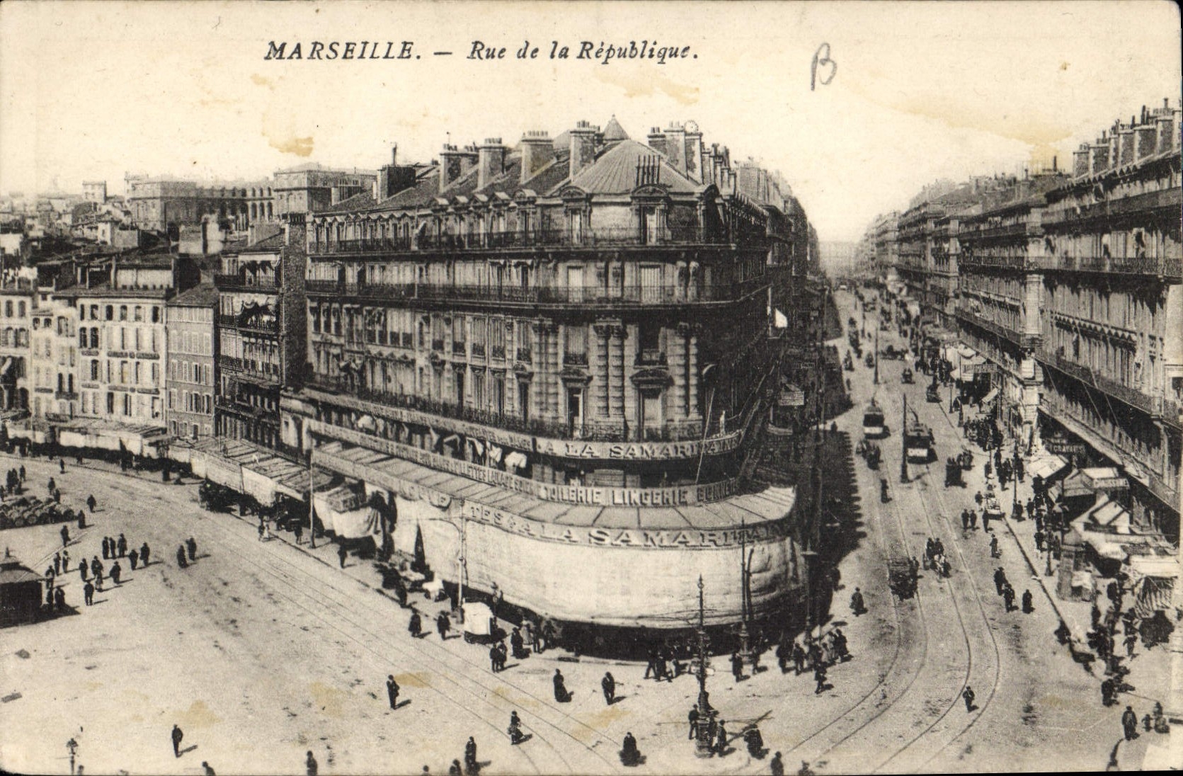 CPA Marseille Rue de la Republique 