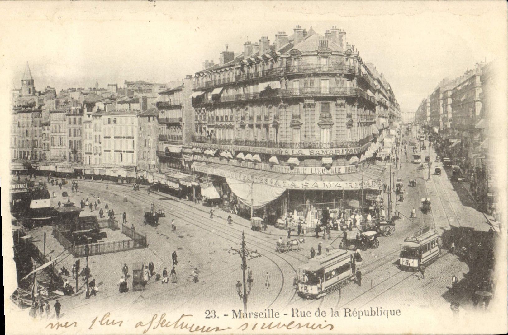 CPA Marseille Rue de la Republique 