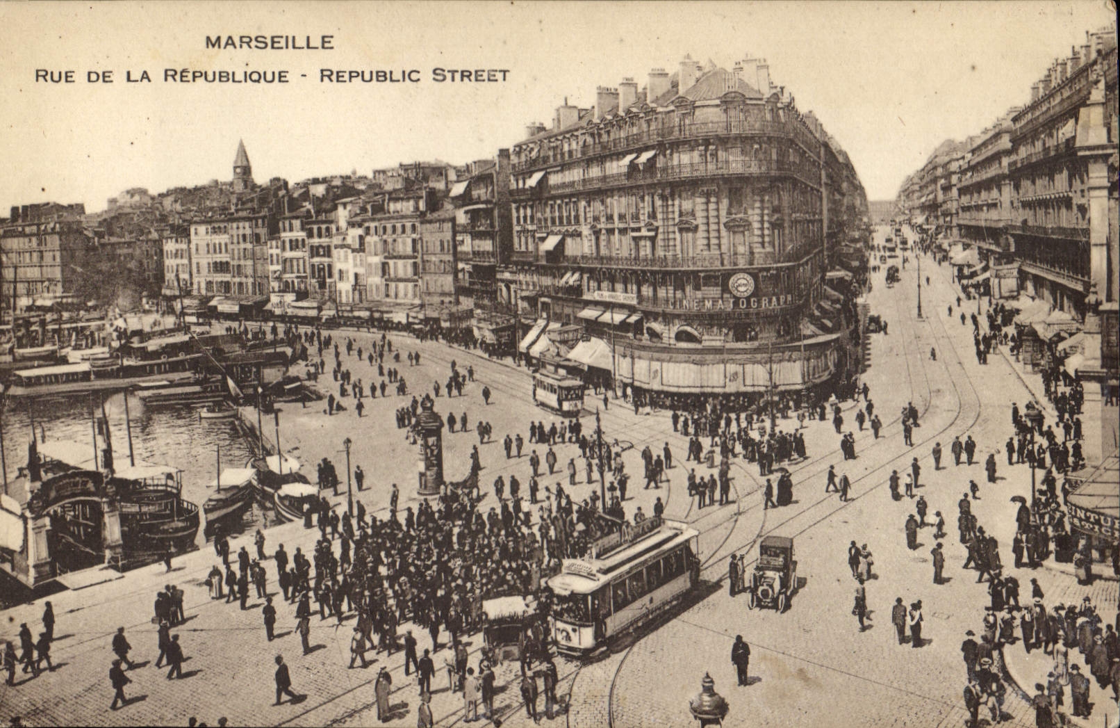 CPA Marseille Rue de la Republique 