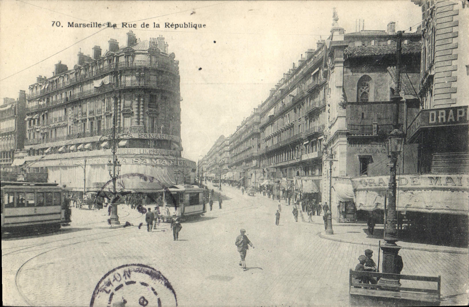 CPA Marseille Rue de la Republique 