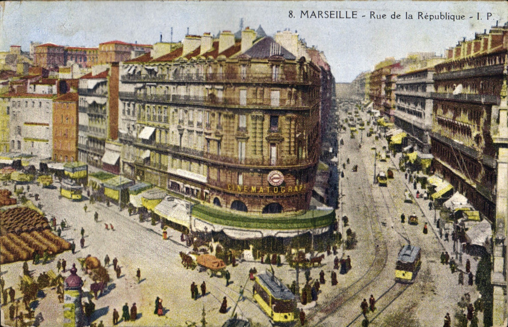 CPA Marseille Rue de la Republique 
