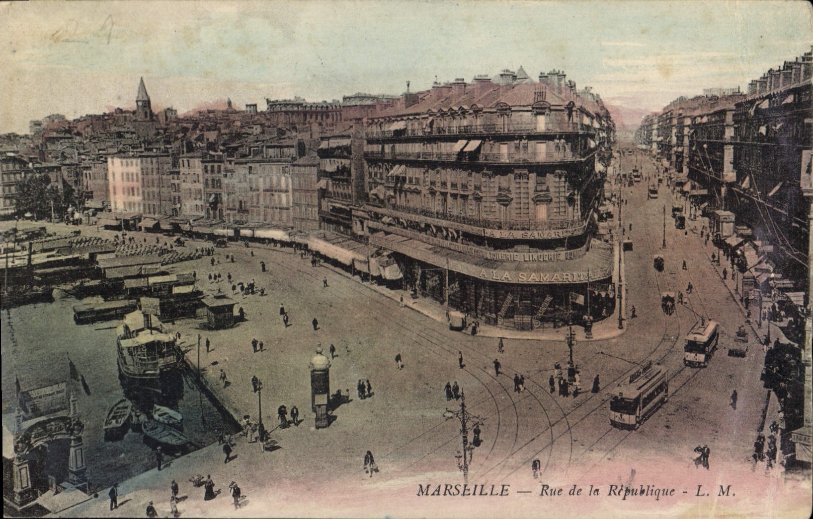 CPA Marseille Rue de la Republique 