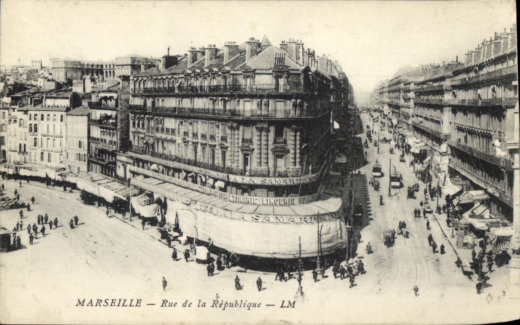 CPA Marseille Rue de la Republique 
