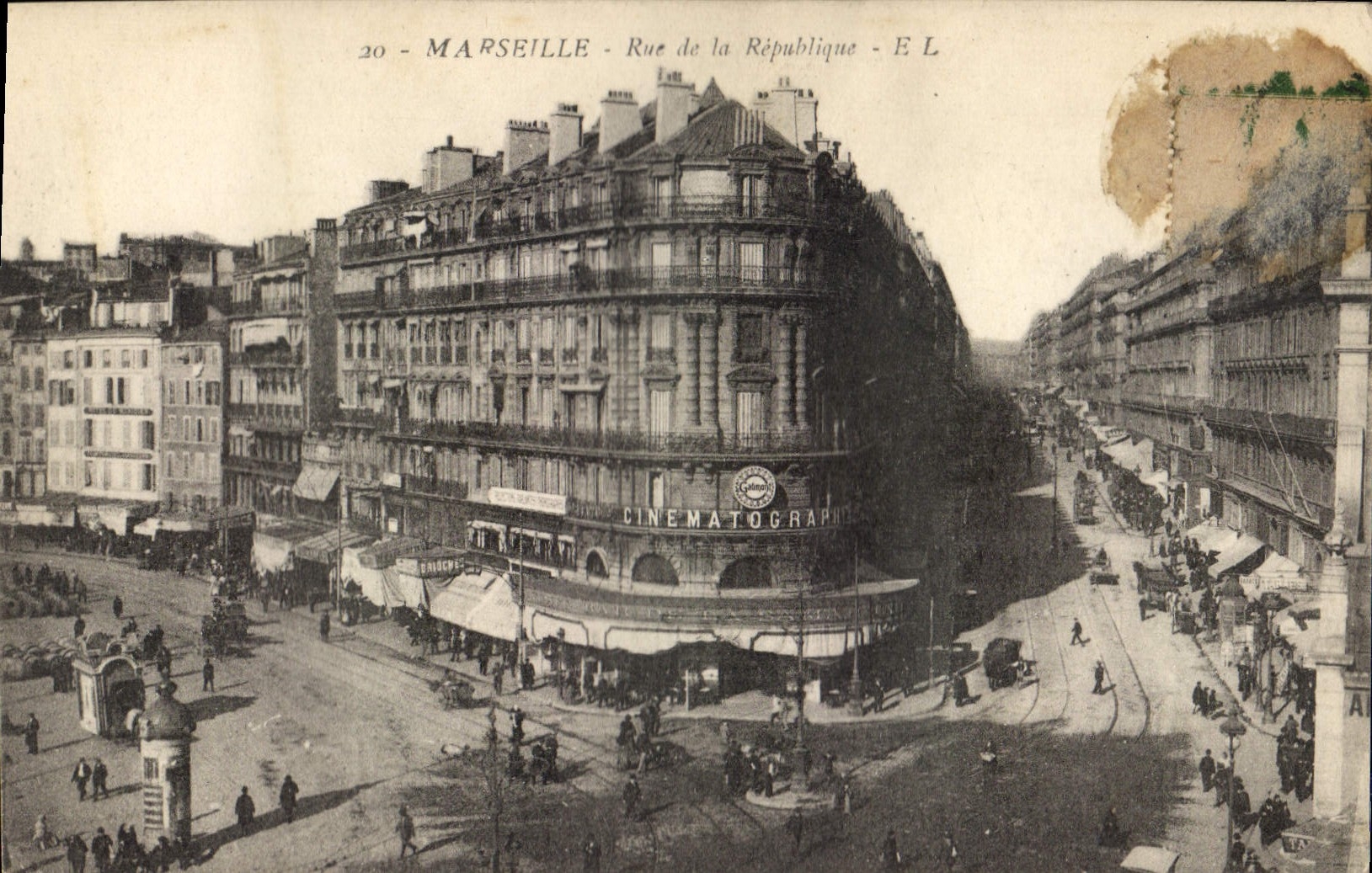 CPA Marseille Rue de la Republique 