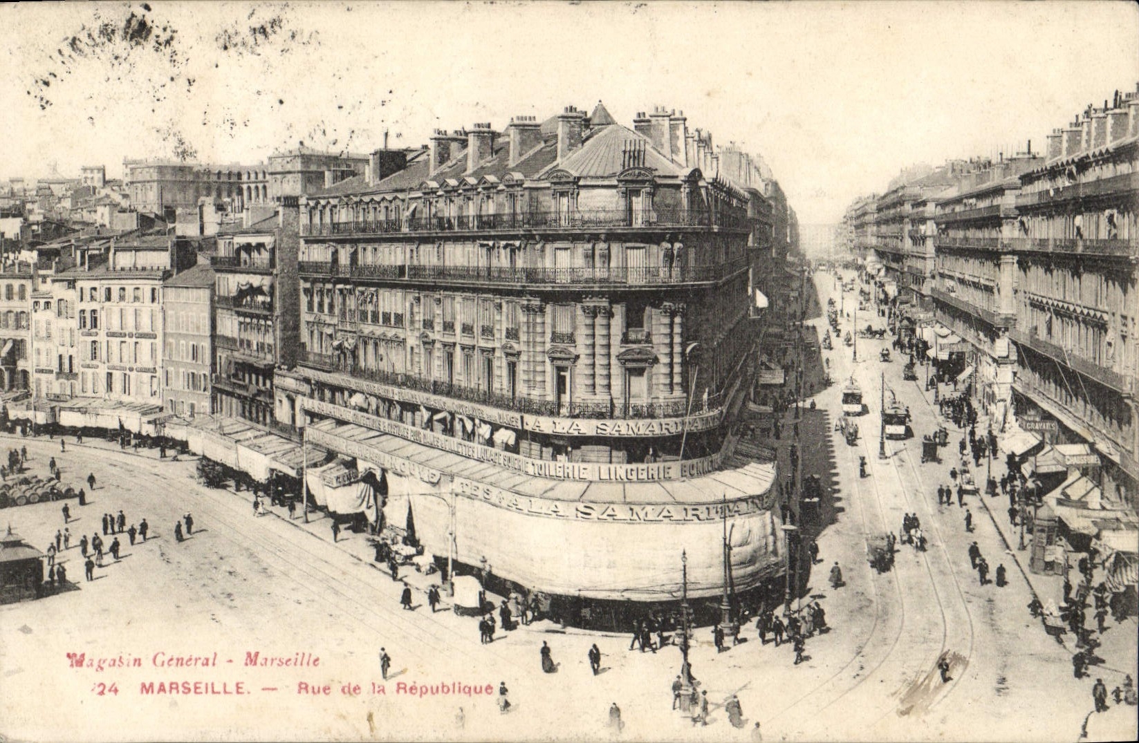 CPA Marseille Rue de la Republique 