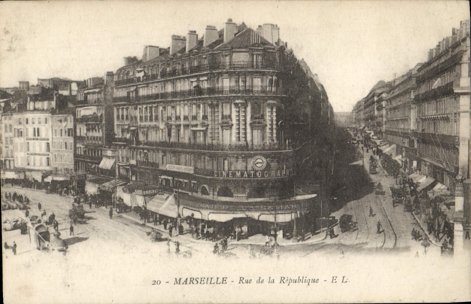 CPA Marseille Rue de la Republique 
