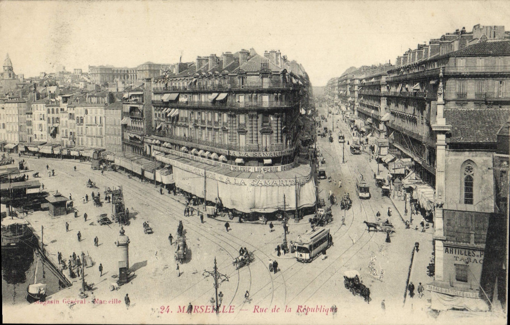 CPA Marseille Rue de la Republique 