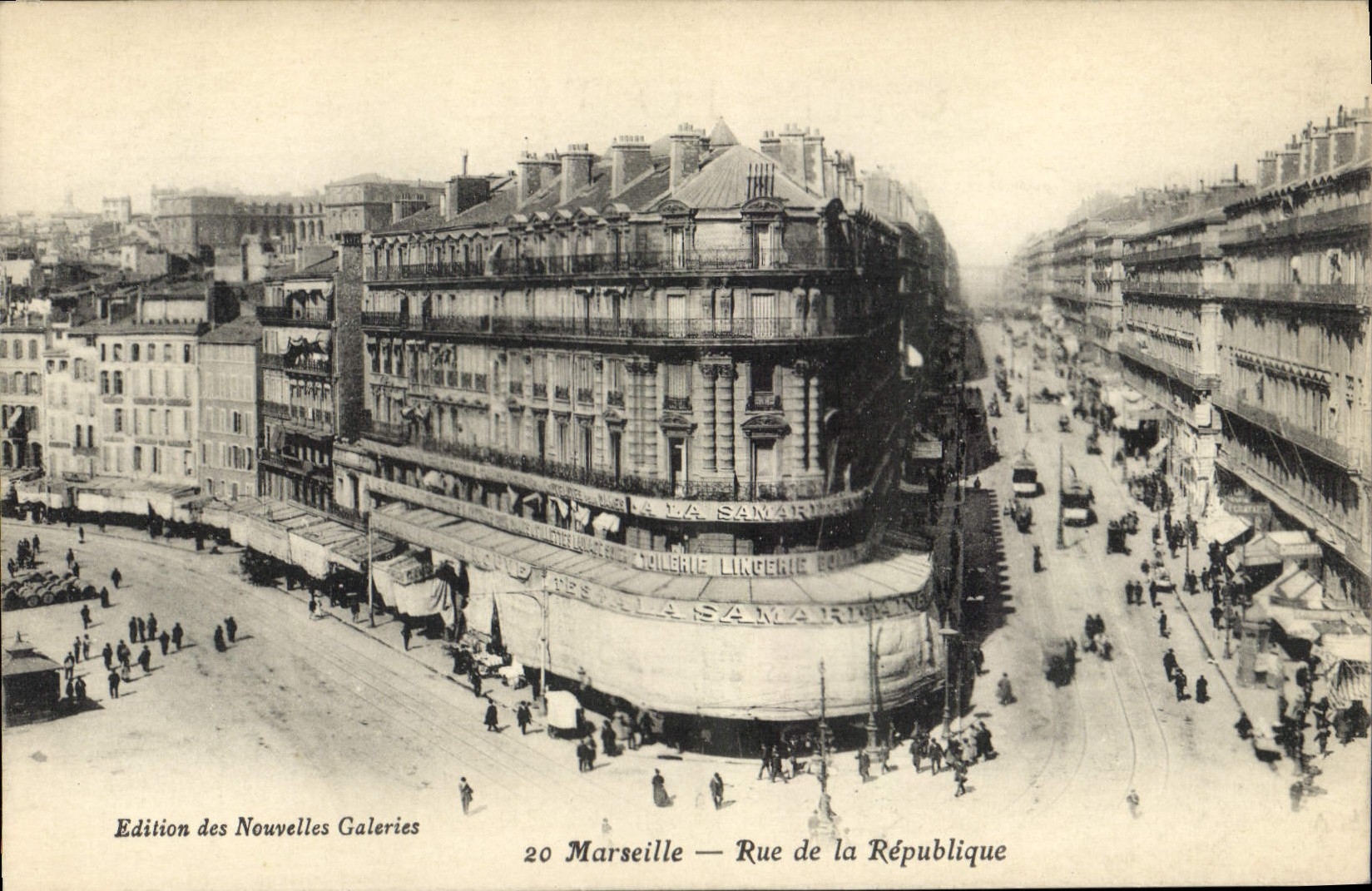 CPA Marseille Rue de la Republique 