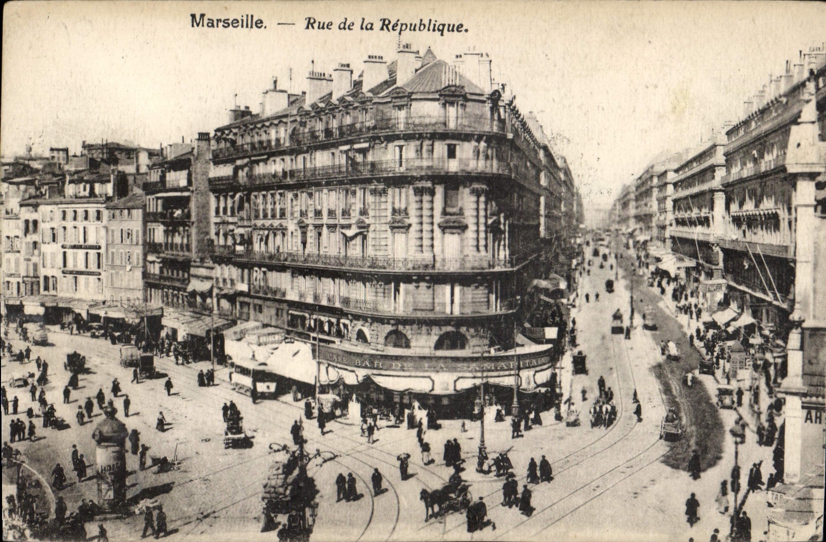 CPA Marseille Rue de la Republique 