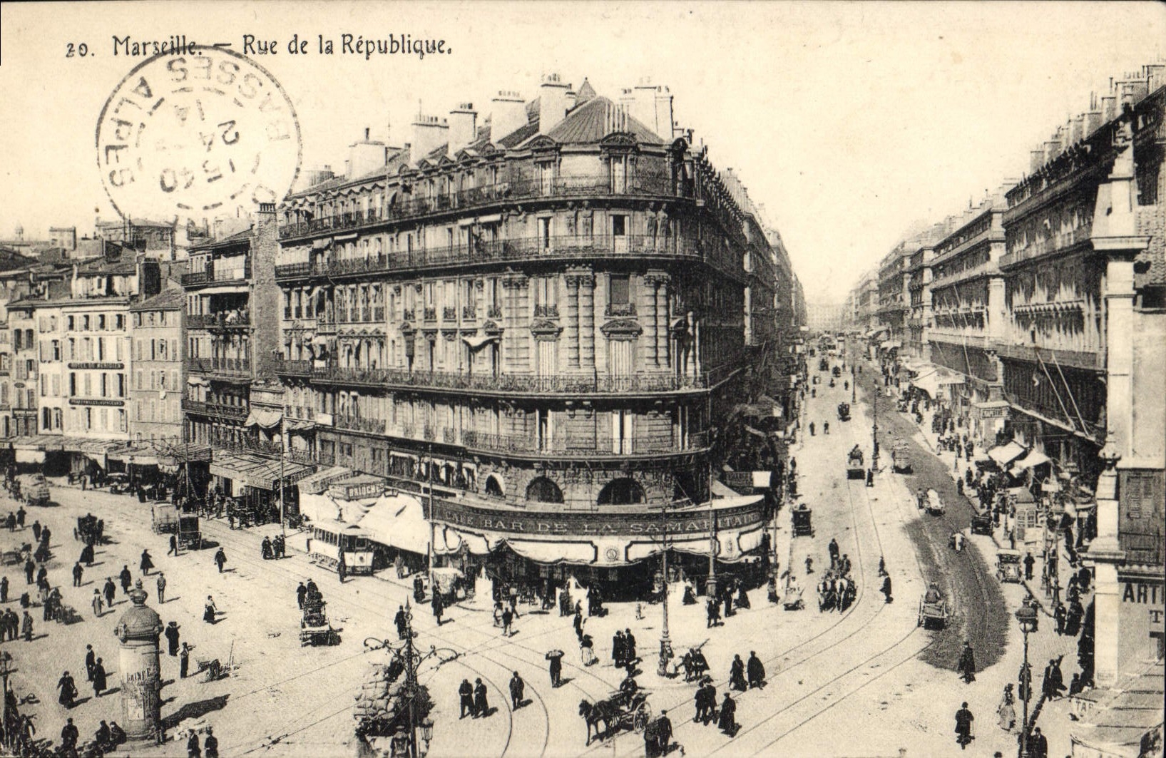 CPA Marseille Rue de la Republique 