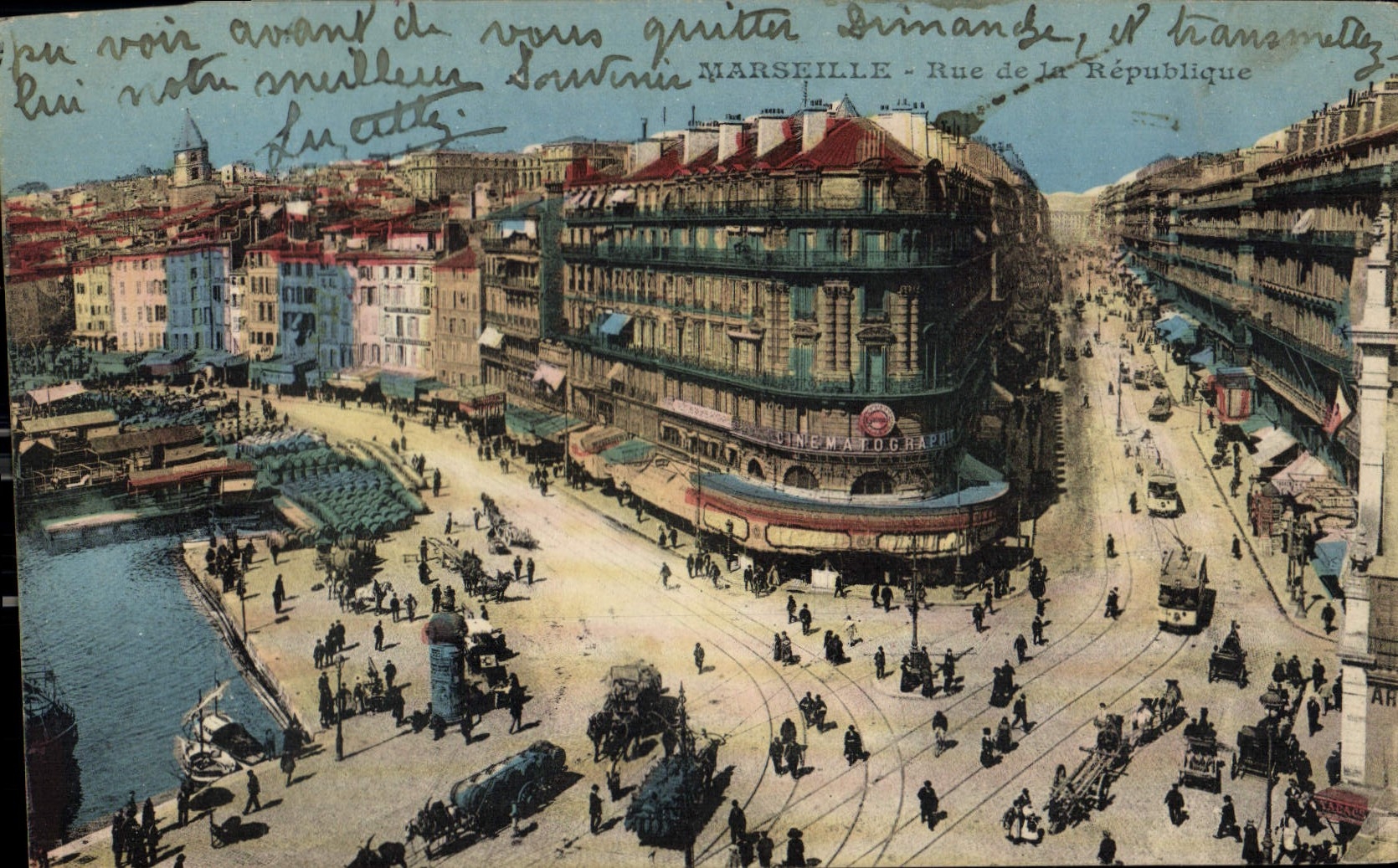 CPA Marseille Rue de la Republique 