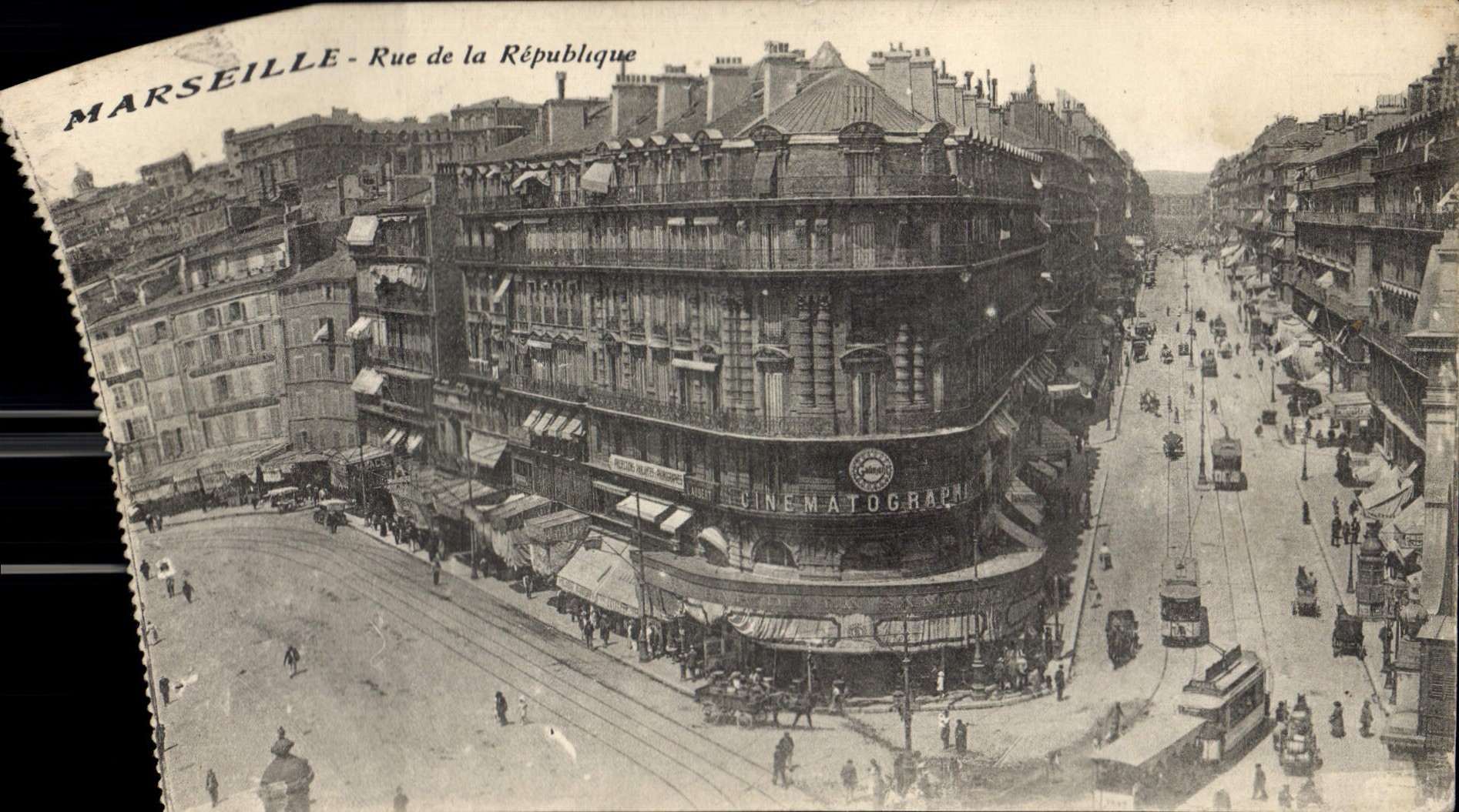 CPA Marseille Rue de la Republique 