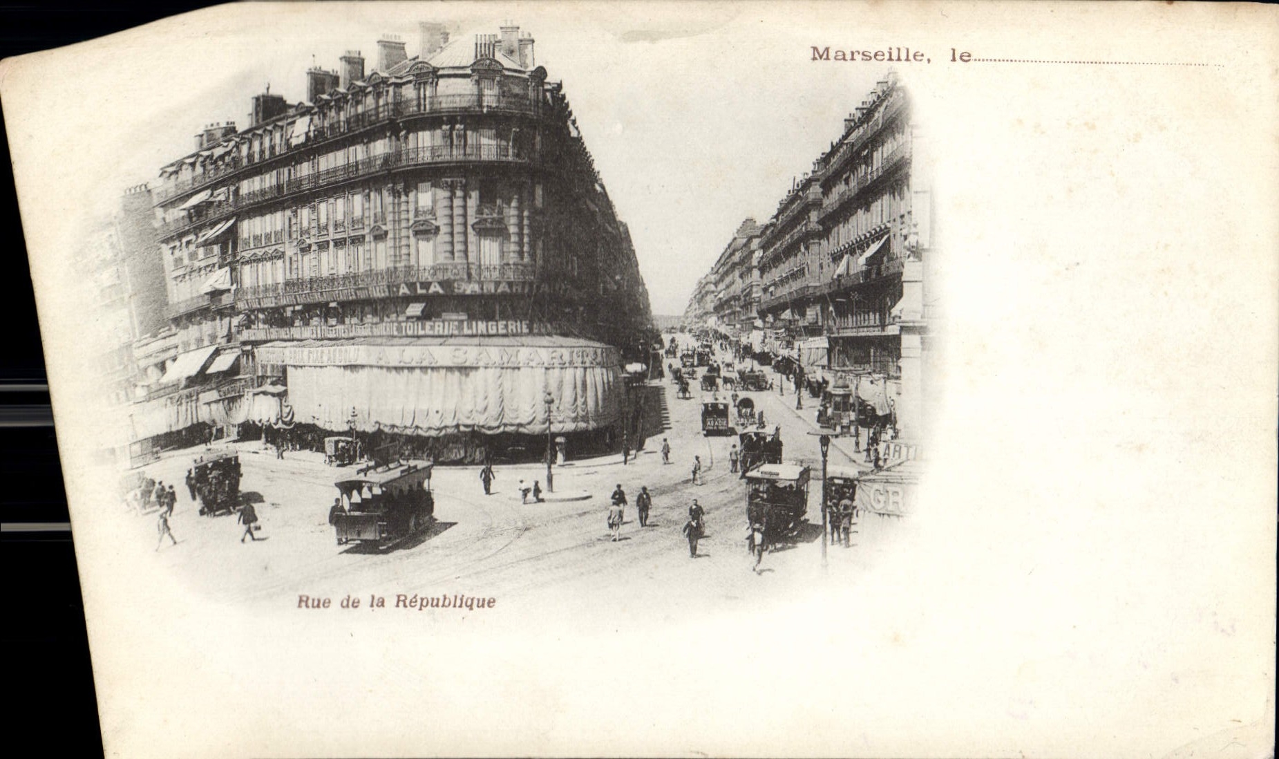 CPA Marseille Rue de la Republique 