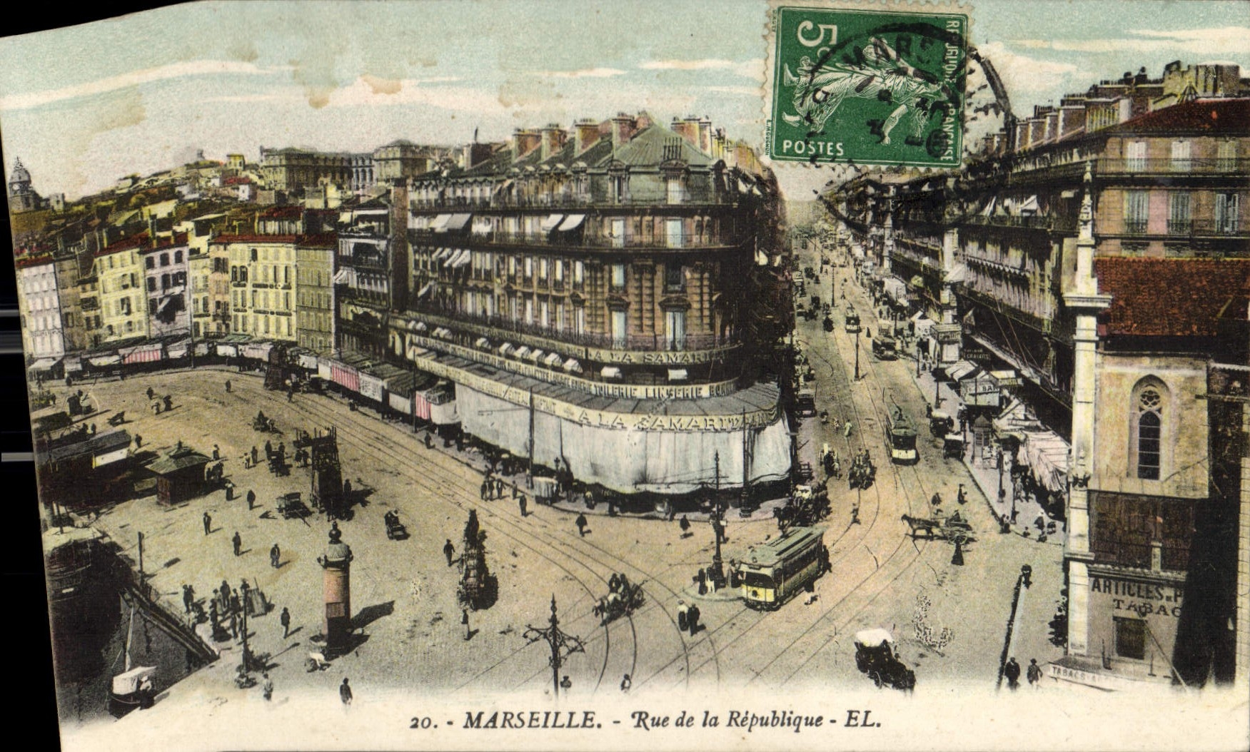 CPA Marseille Rue de la Republique 