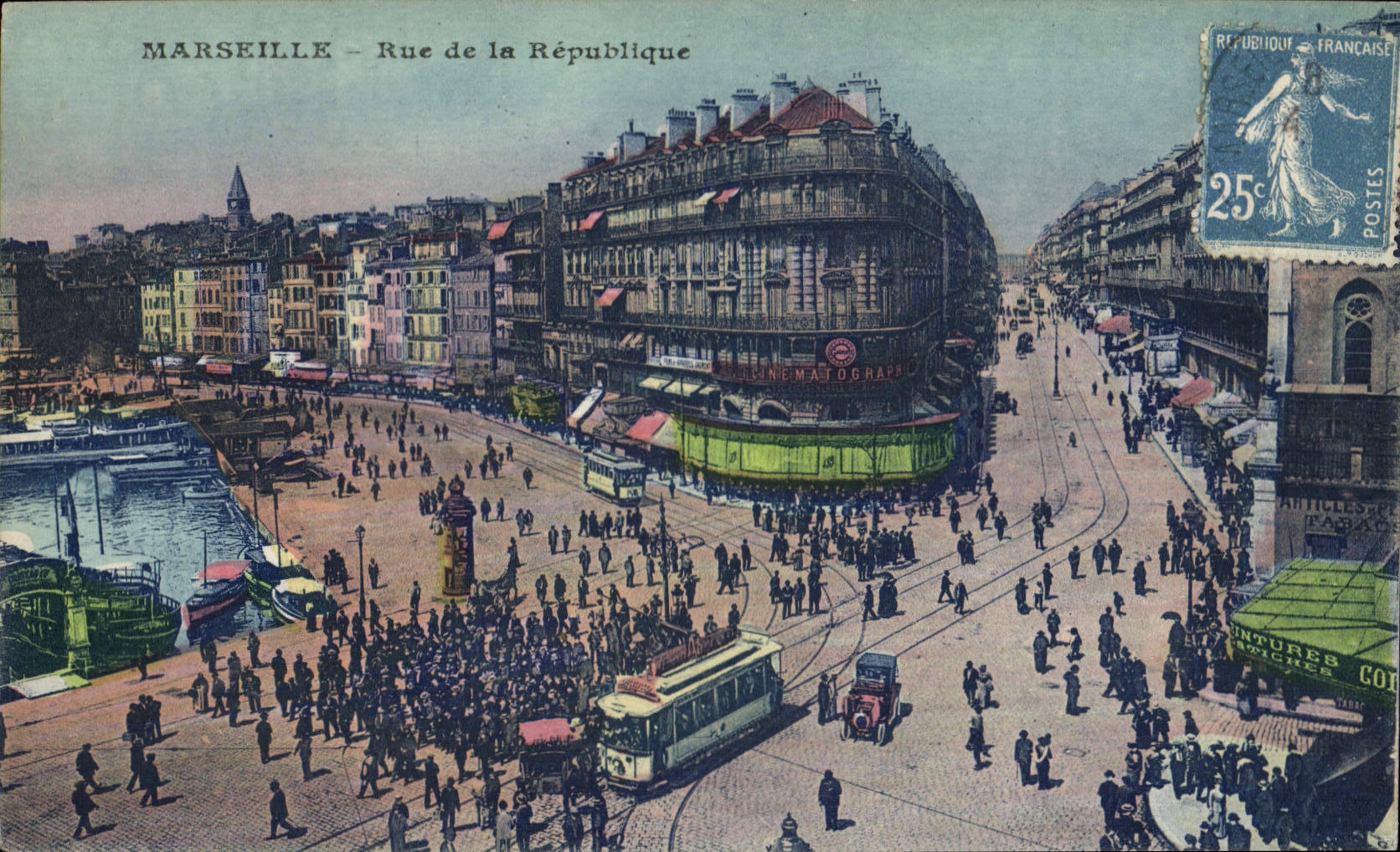 CPA Marseille Rue de la Republique 
