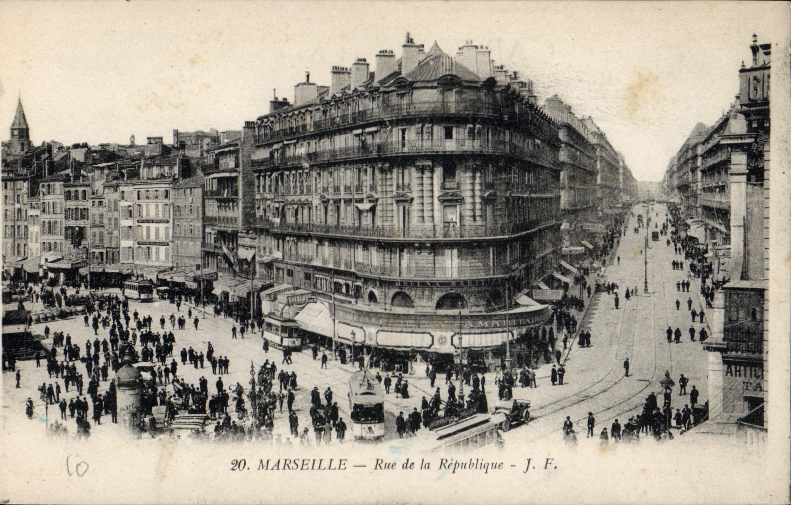 CPA Marseille Rue de la Republique 