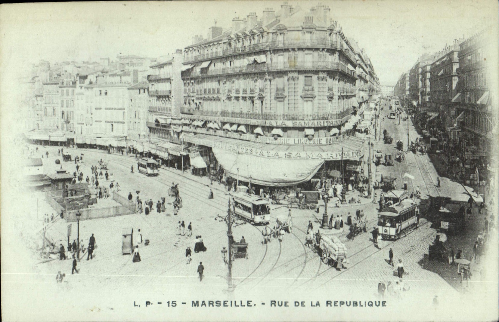 CPA Marseille Rue de la Republique 