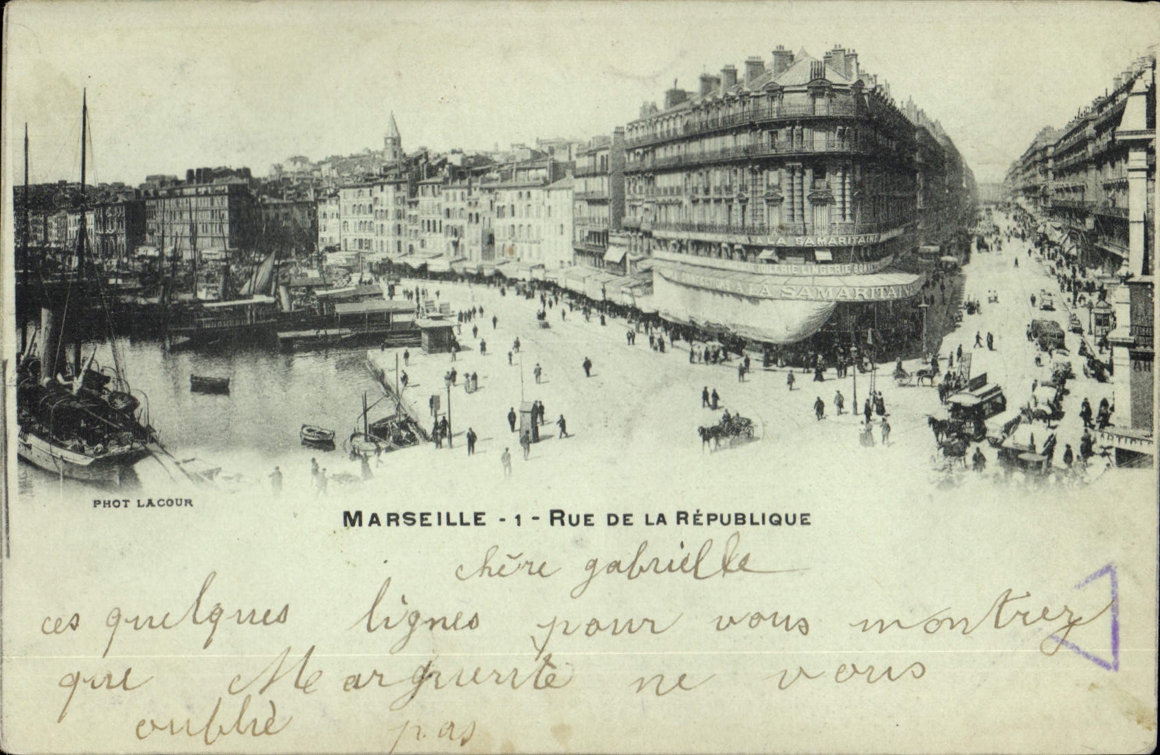 CPA Marseille Rue de la Republique 