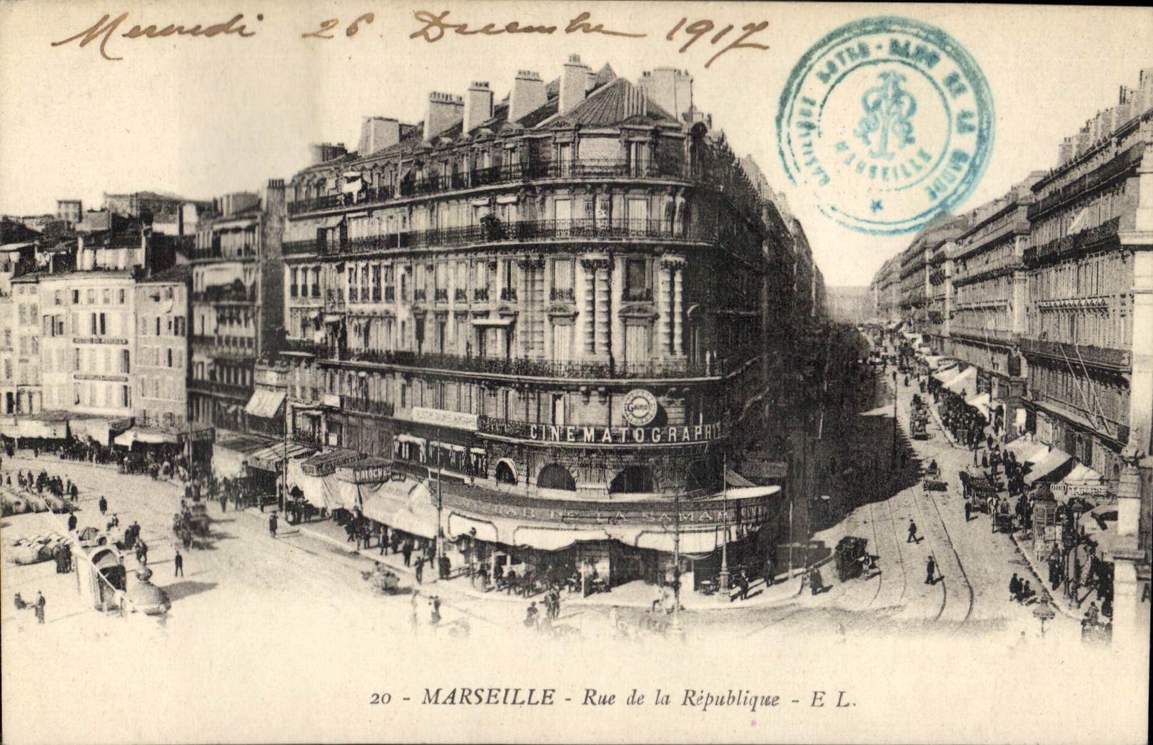 CPA Marseille rue de la Republique 