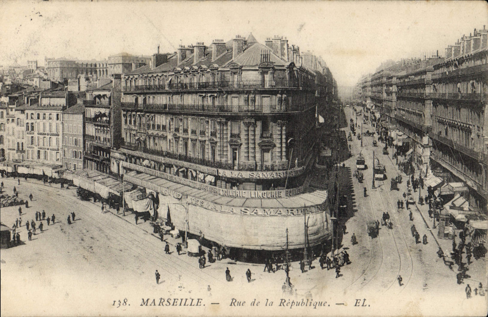 CPA Marseille rue de la Republique 
