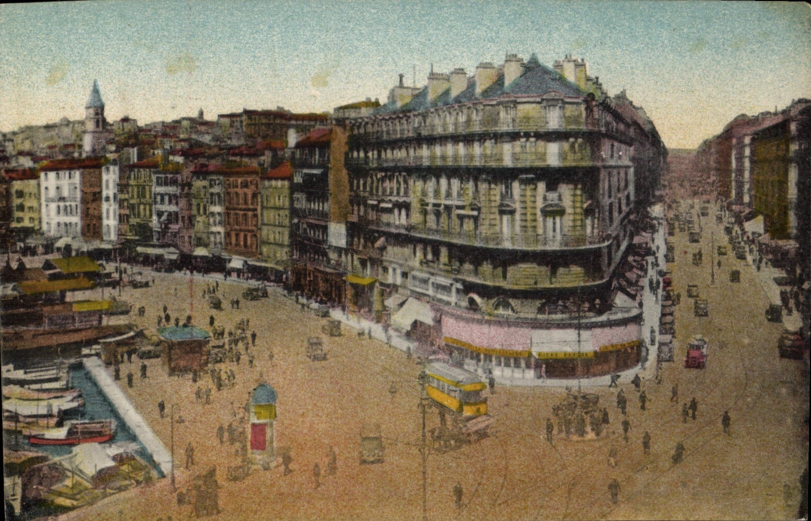 CPA Marseille la rue de la Republique 