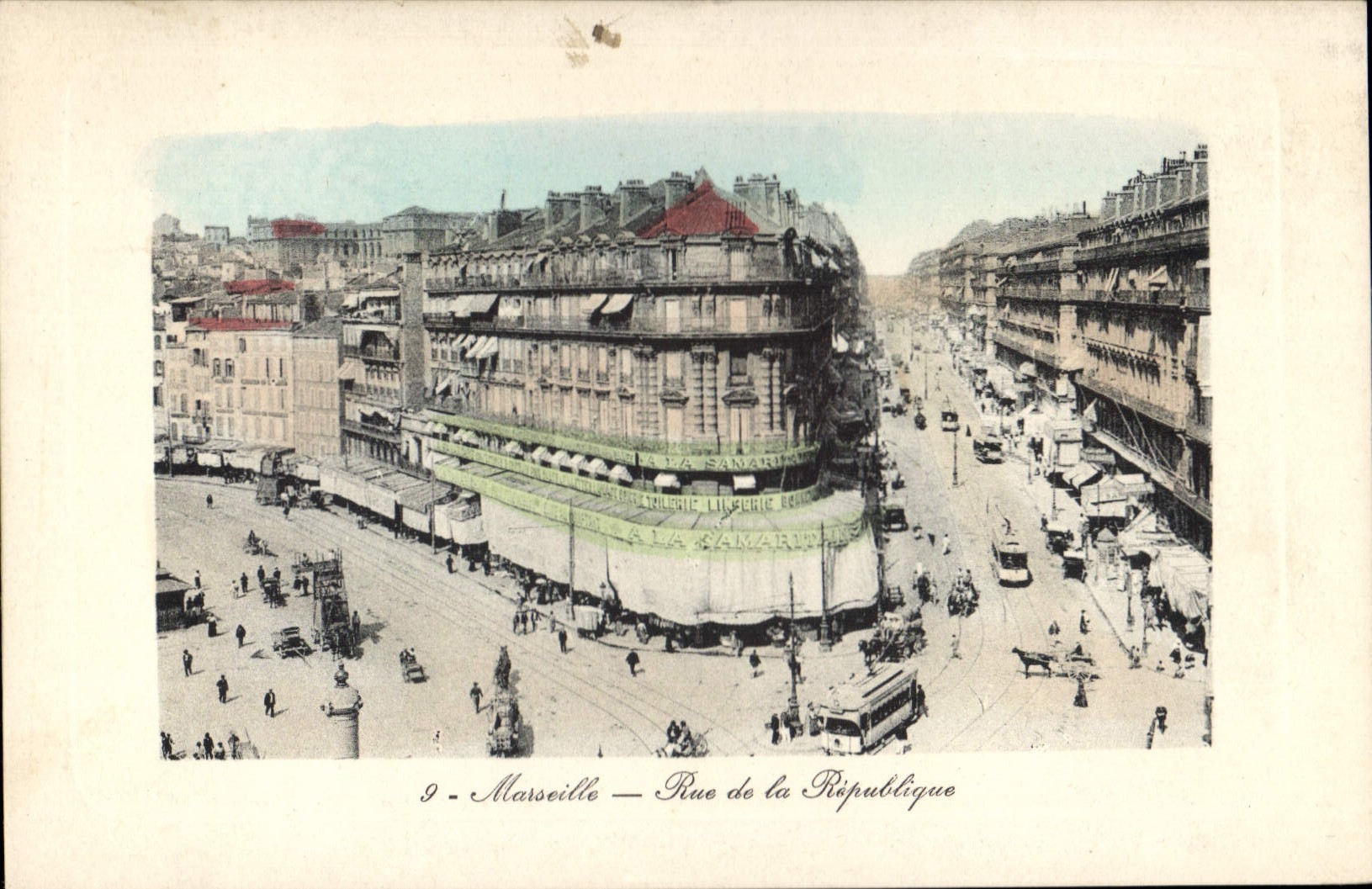 CPA Marseille rue de la Republique 