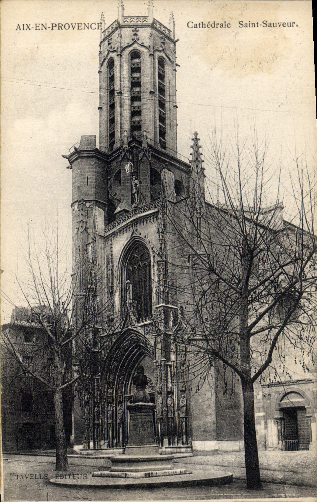CPA Aix en Provence Cathedrale Saint Sauveur 