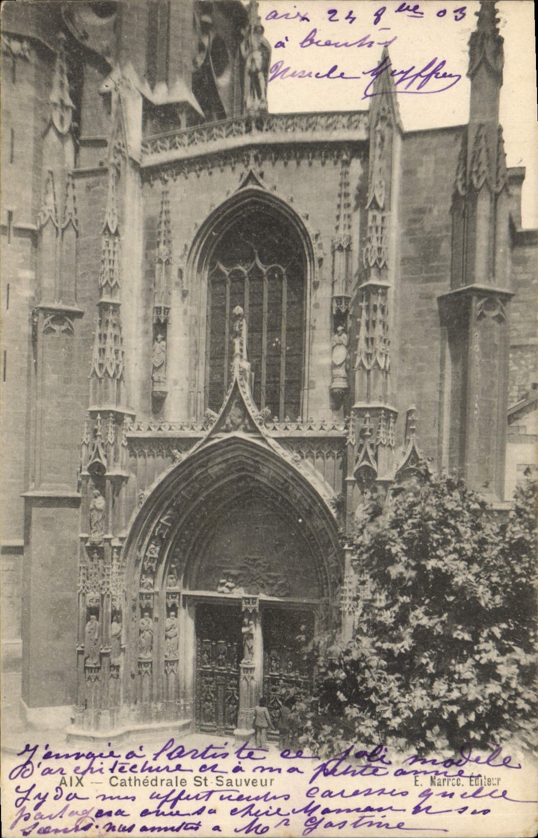 CPA Aix Cathedrale St Sauveur 
