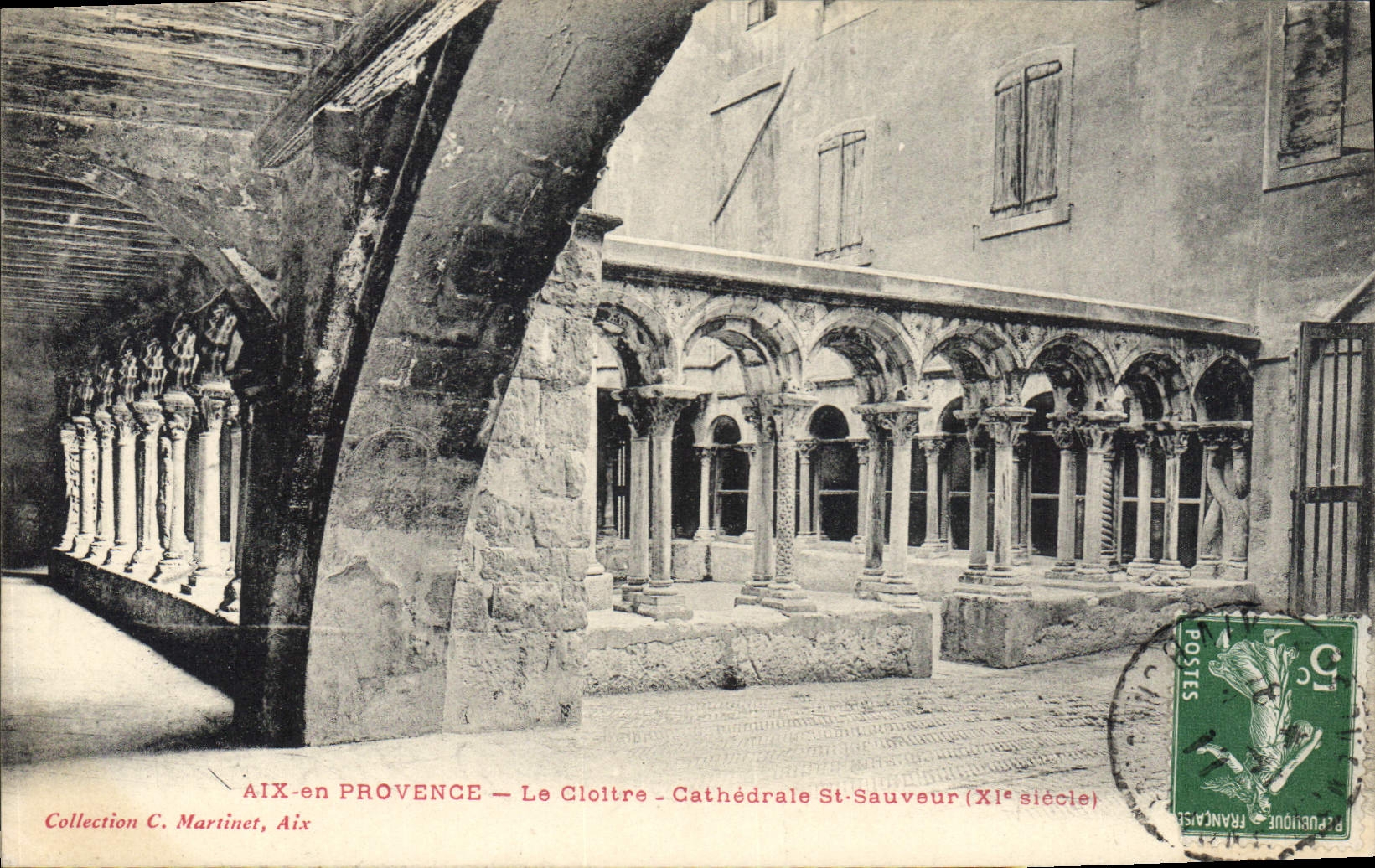CPA Aix en Provence le Cloitre Cathedrale St Sauveur XI siecle 