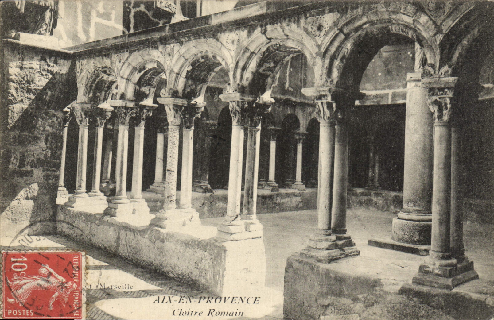 CPA Aix en Provence Cloitre Romain 