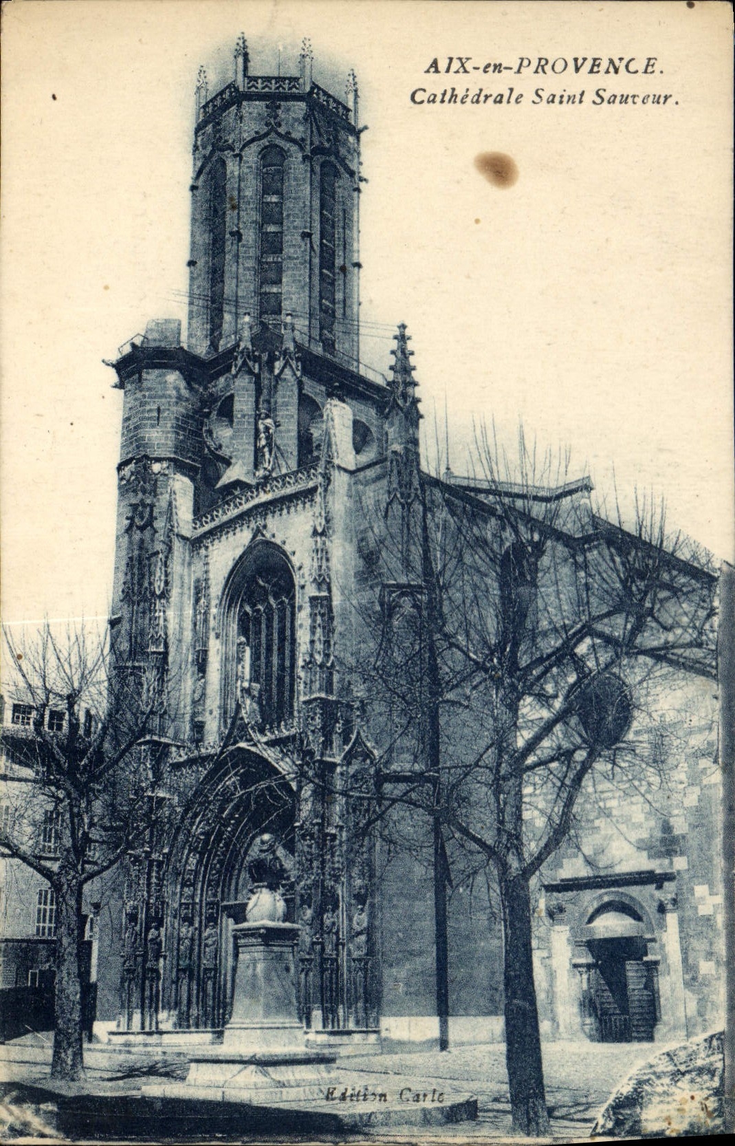 CPA Aix en Provence Cathedrale Saint Sauveur 