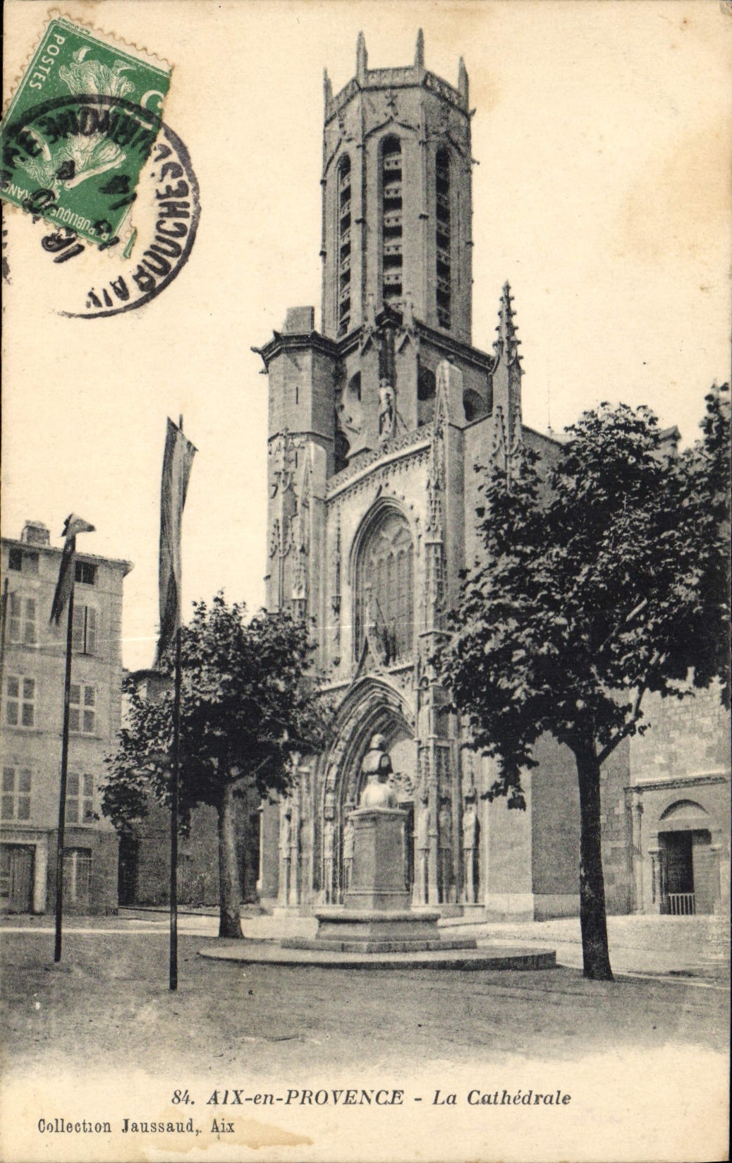 CPA Aix en Provence la Cathedrale 